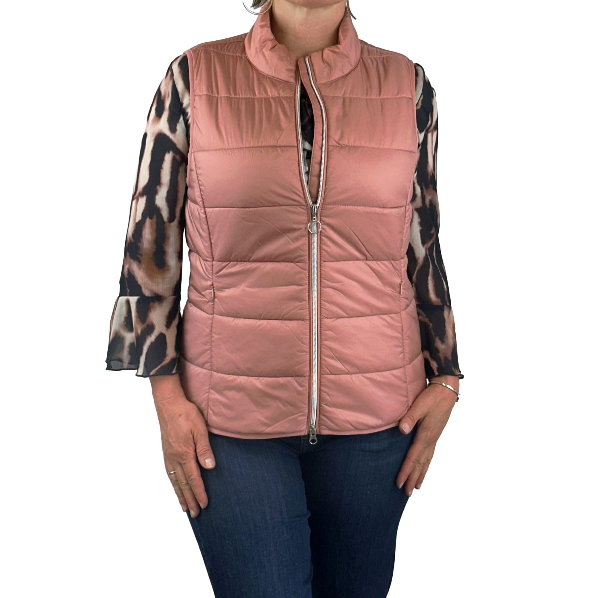 Steppweste mit angeschnittenem Kragen. Mode von Betty Barclay. Seidel Moden Onlineshop