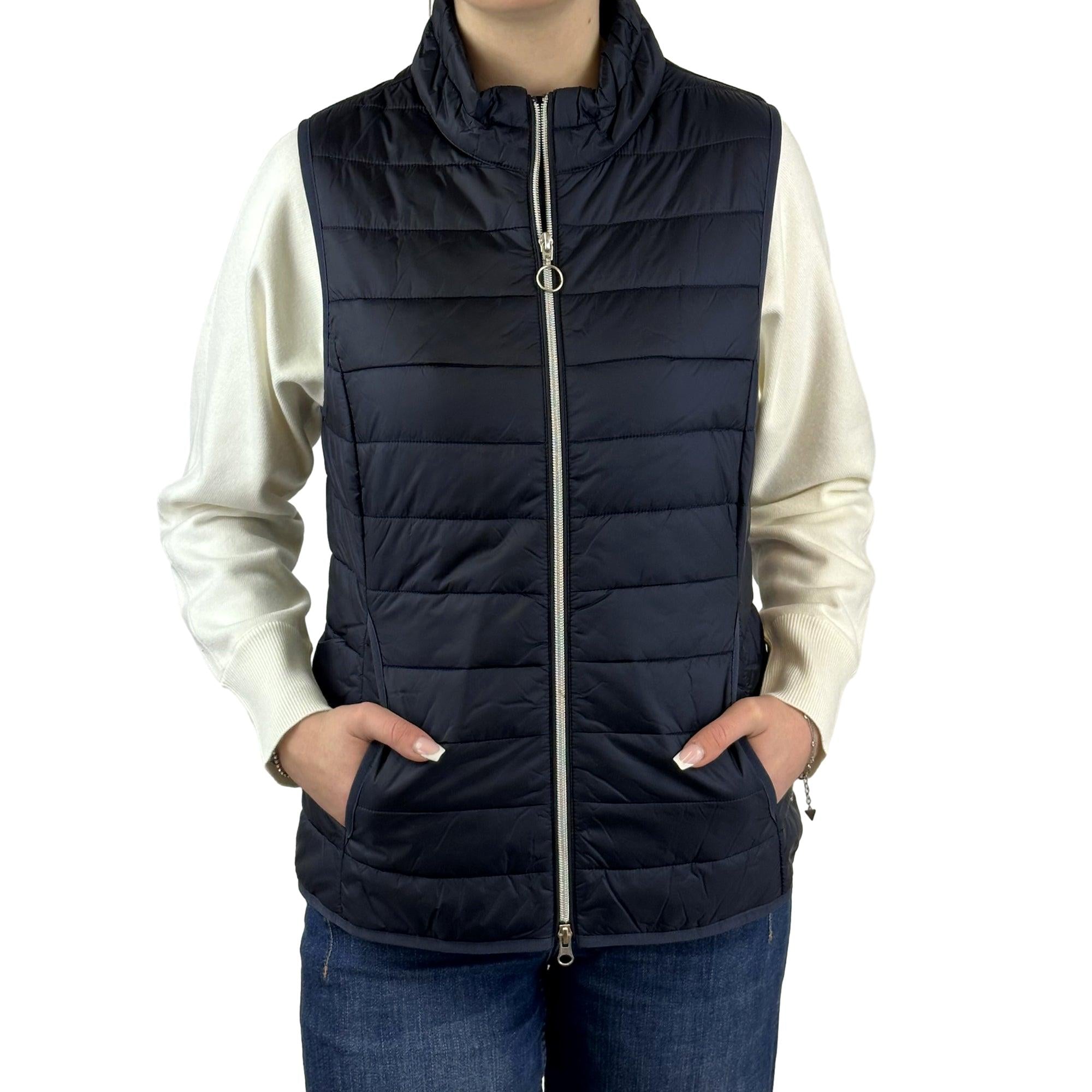 Steppweste mit Stehkragen. Mode von Betty Barclay. Seidel Moden Onlineshop