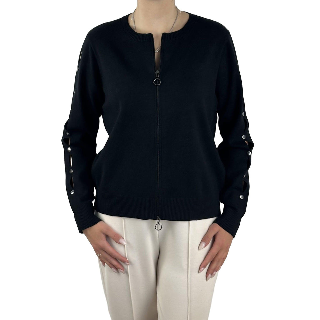 Strickjacke mit Cut out. Mode von Betty Barclay. Seidel Moden Onlineshop