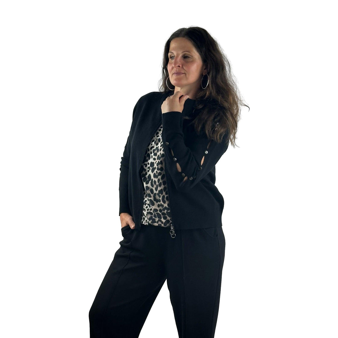 Strickjacke mit Cut out. Mode von Betty Barclay. Seidel Moden Onlineshop