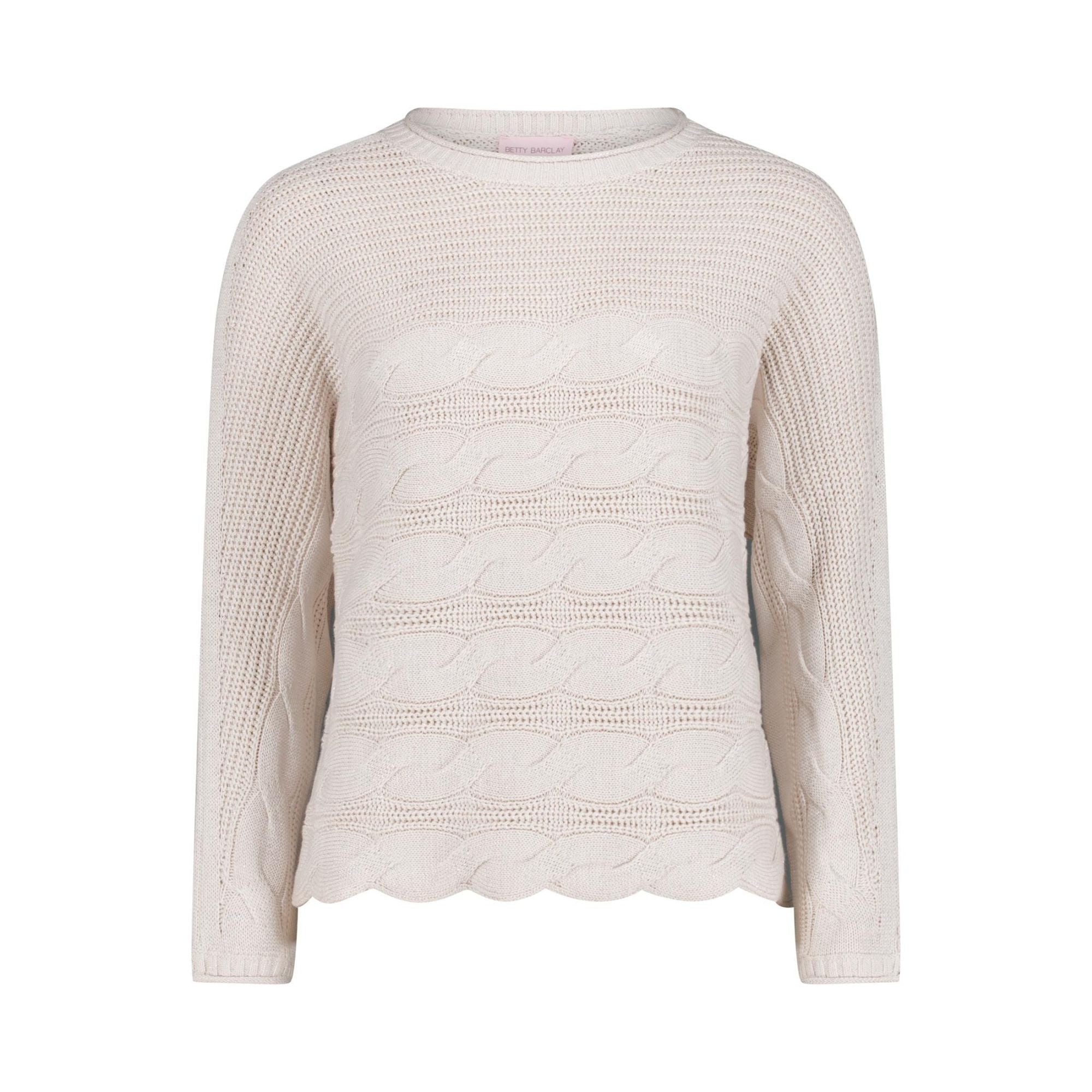 Strickpullover mit Lurex - Mode von Betty Barclay