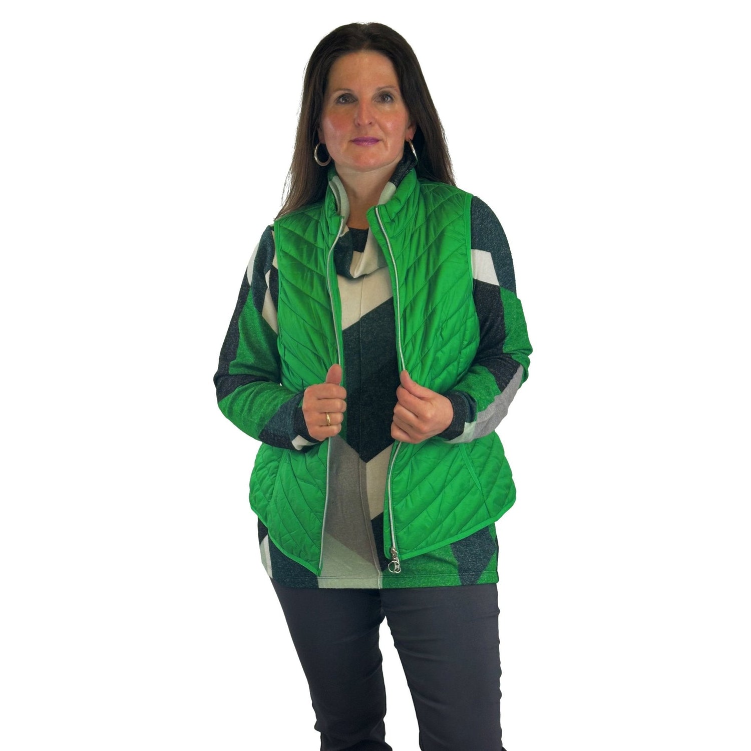 Weste mit abgerundetem Saum. Mode von Betty Barclay. Seidel Moden Onlineshop