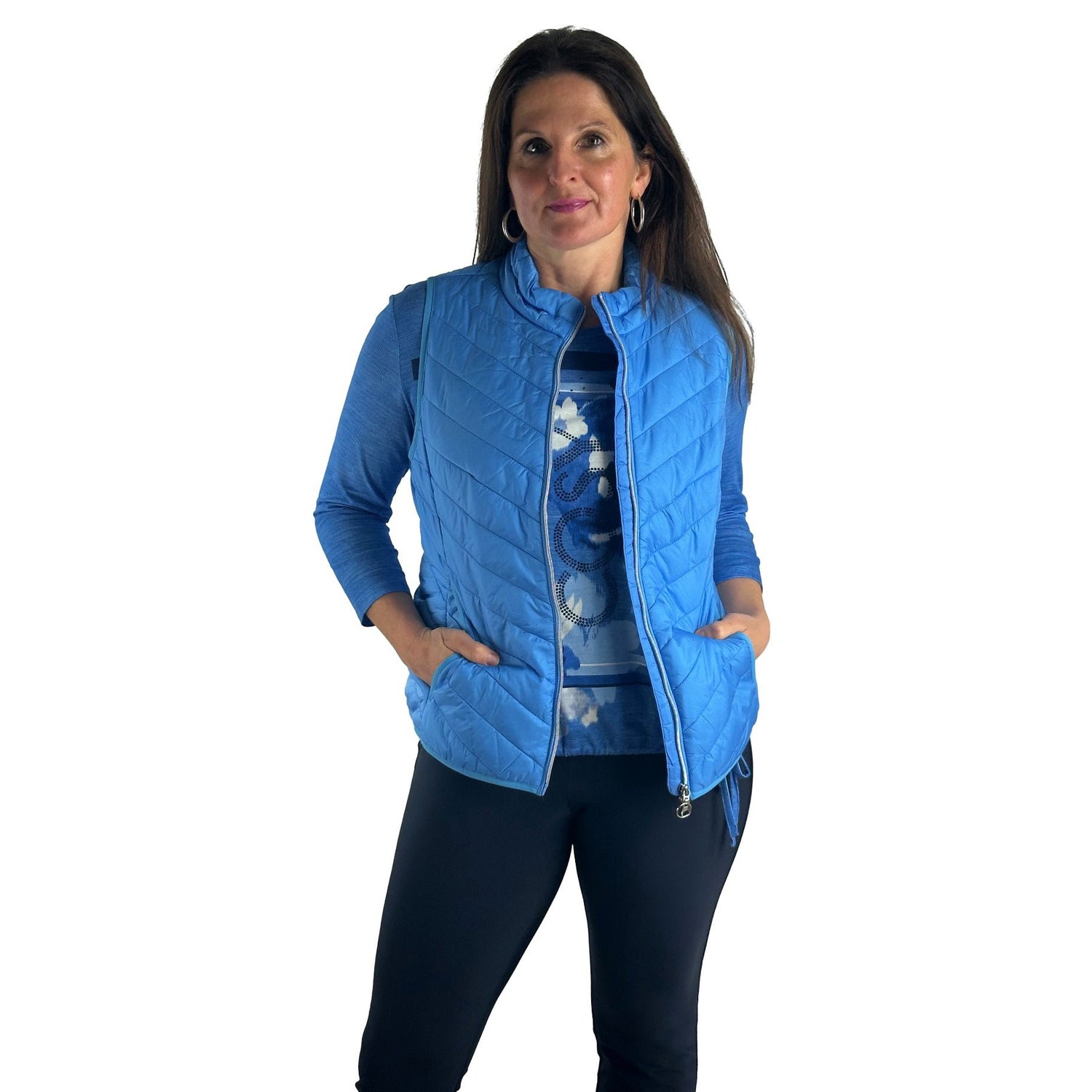 Weste mit abgerundetem Saum. Mode von Betty Barclay. Seidel Moden Onlineshop