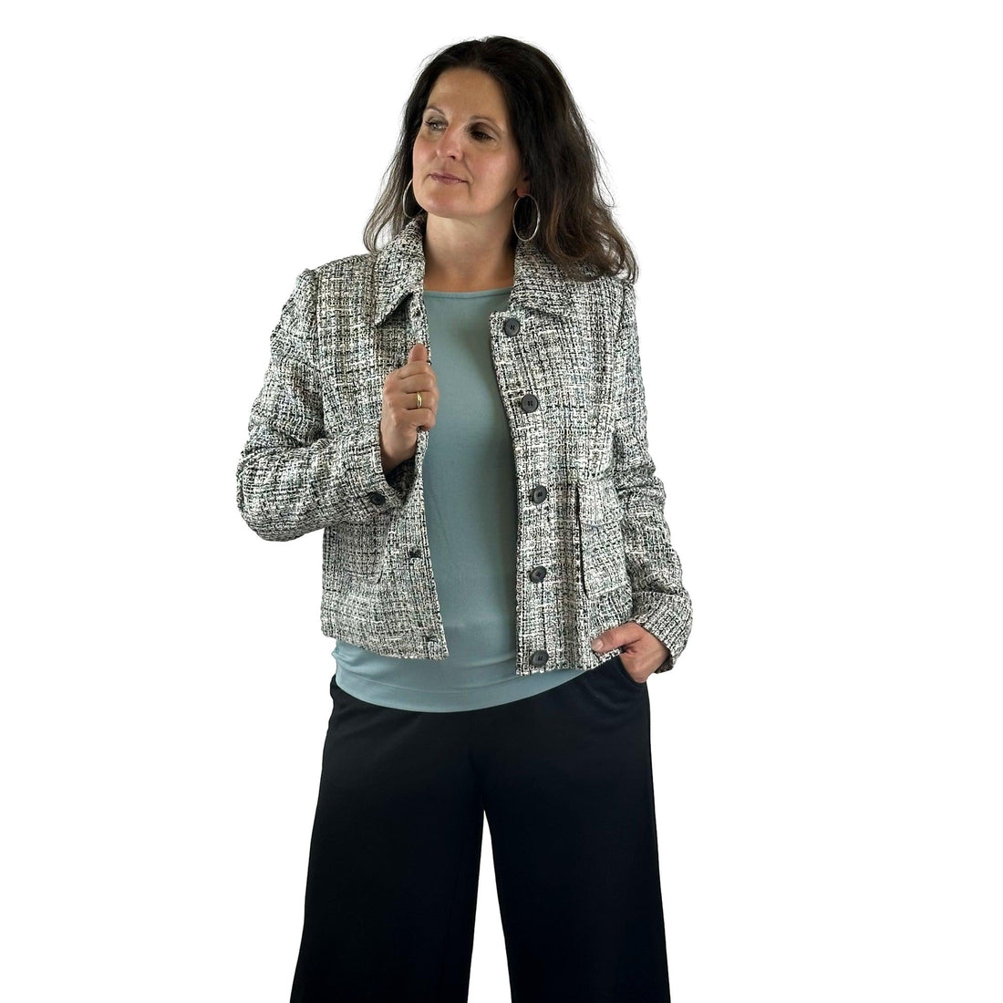 Blazer mit Revers. Mode von Betty & Co. Seidel Moden Onlineshop