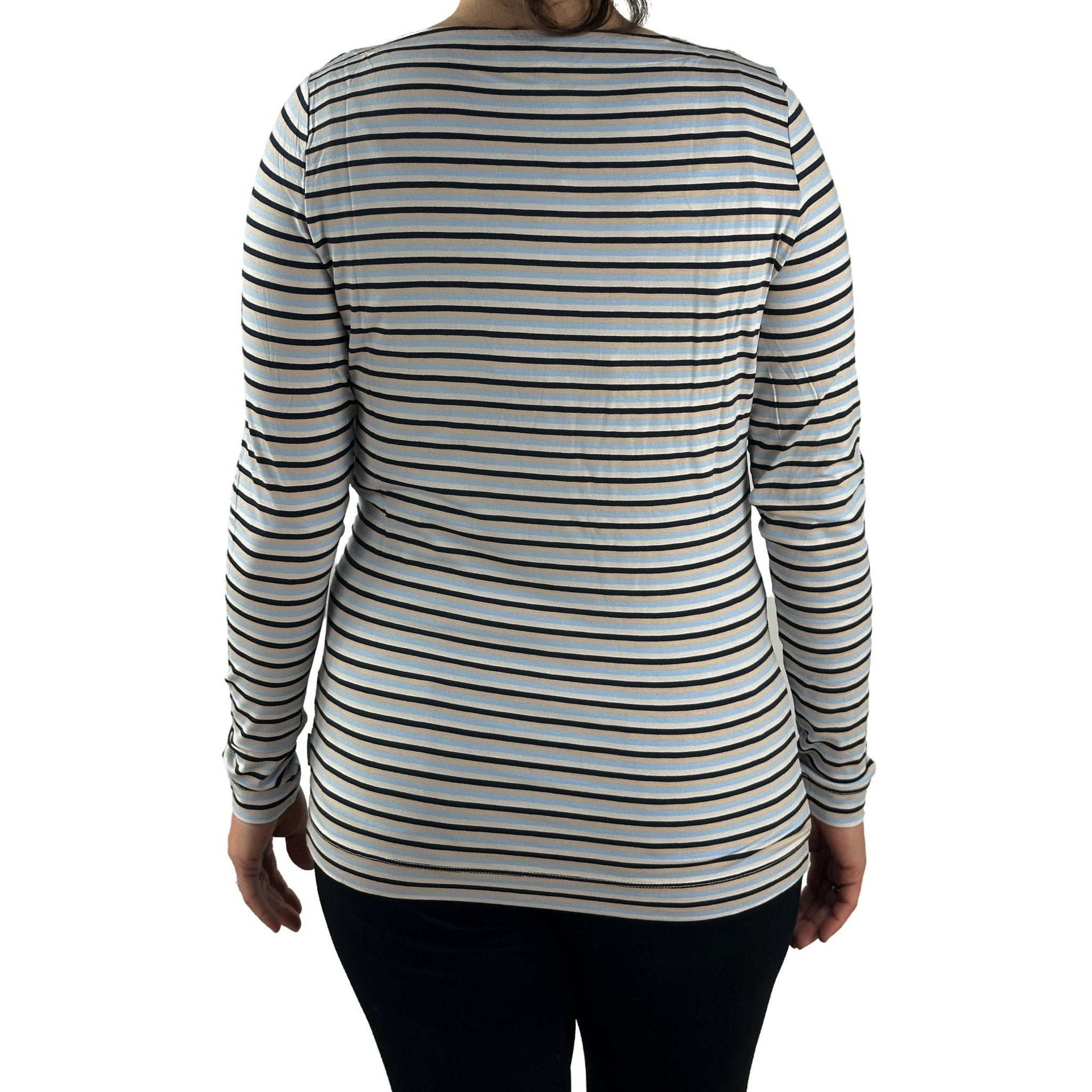 Langarm Shirt mit Streifen. Mode von Betty & Co. Seidel Moden Onlineshop