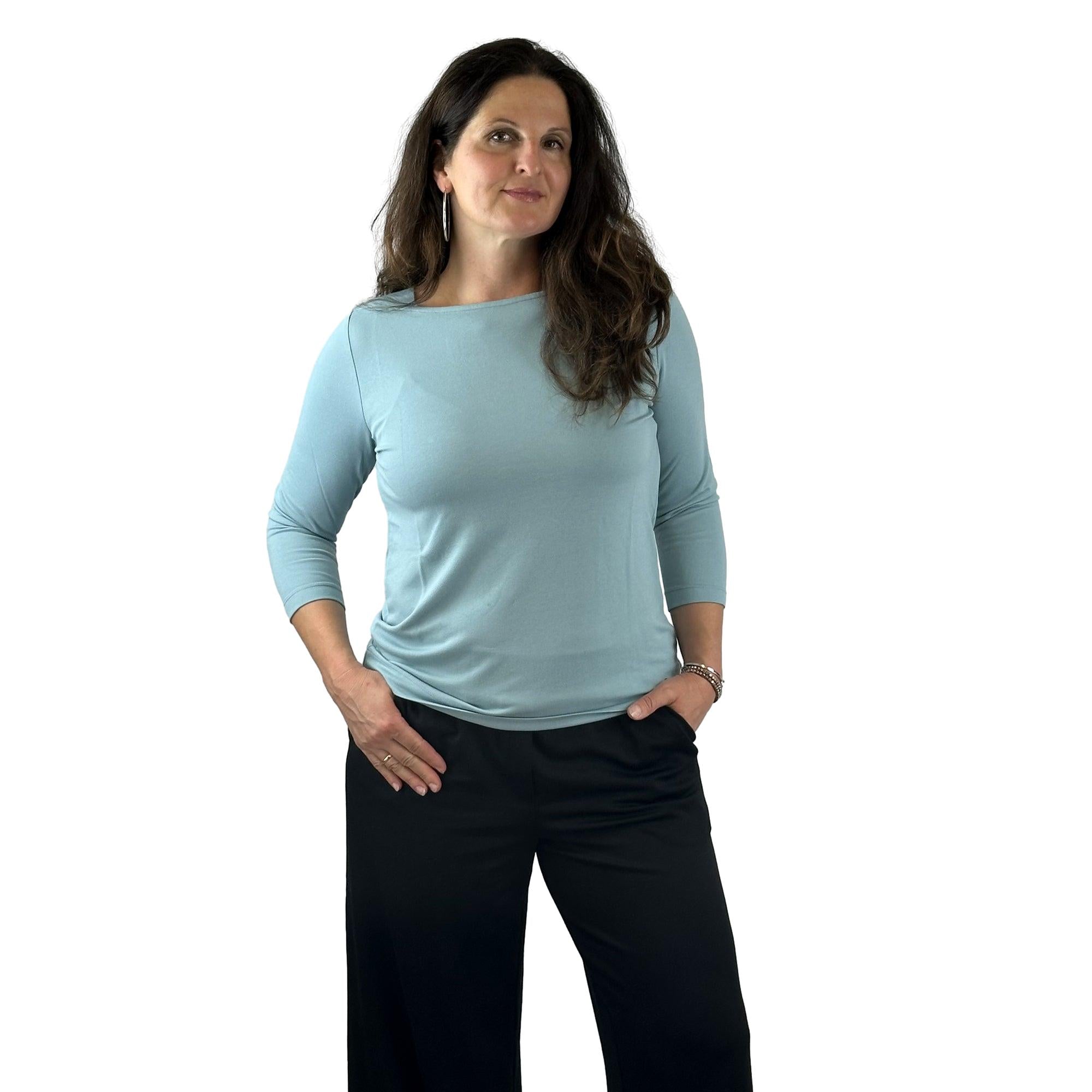 Shirt mit 3/4 Arm. Mode von Betty & Co. Seidel Moden Onlineshop