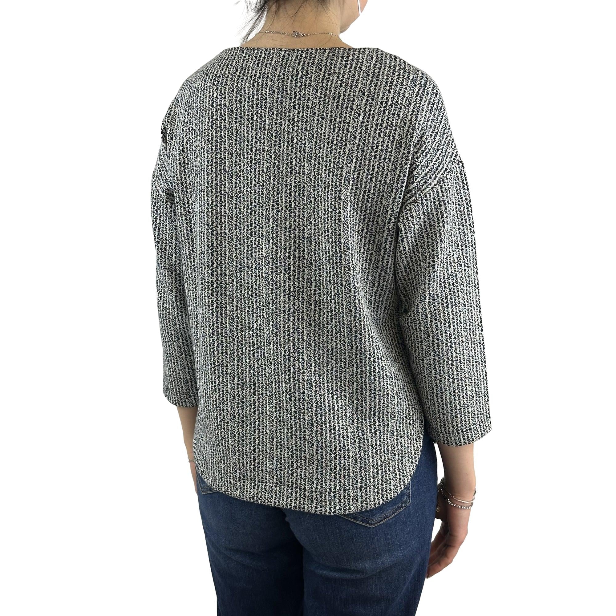Shirt mit überschnittenen Schultern. Mode von Betty & Co. Seidel Moden Onlineshop