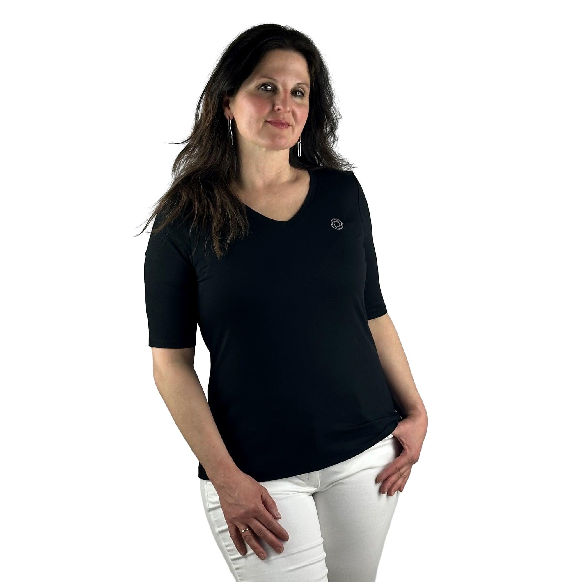 T-Shirt mit Logo. Mode von Blickfang. Seidel Moden Onlineshop