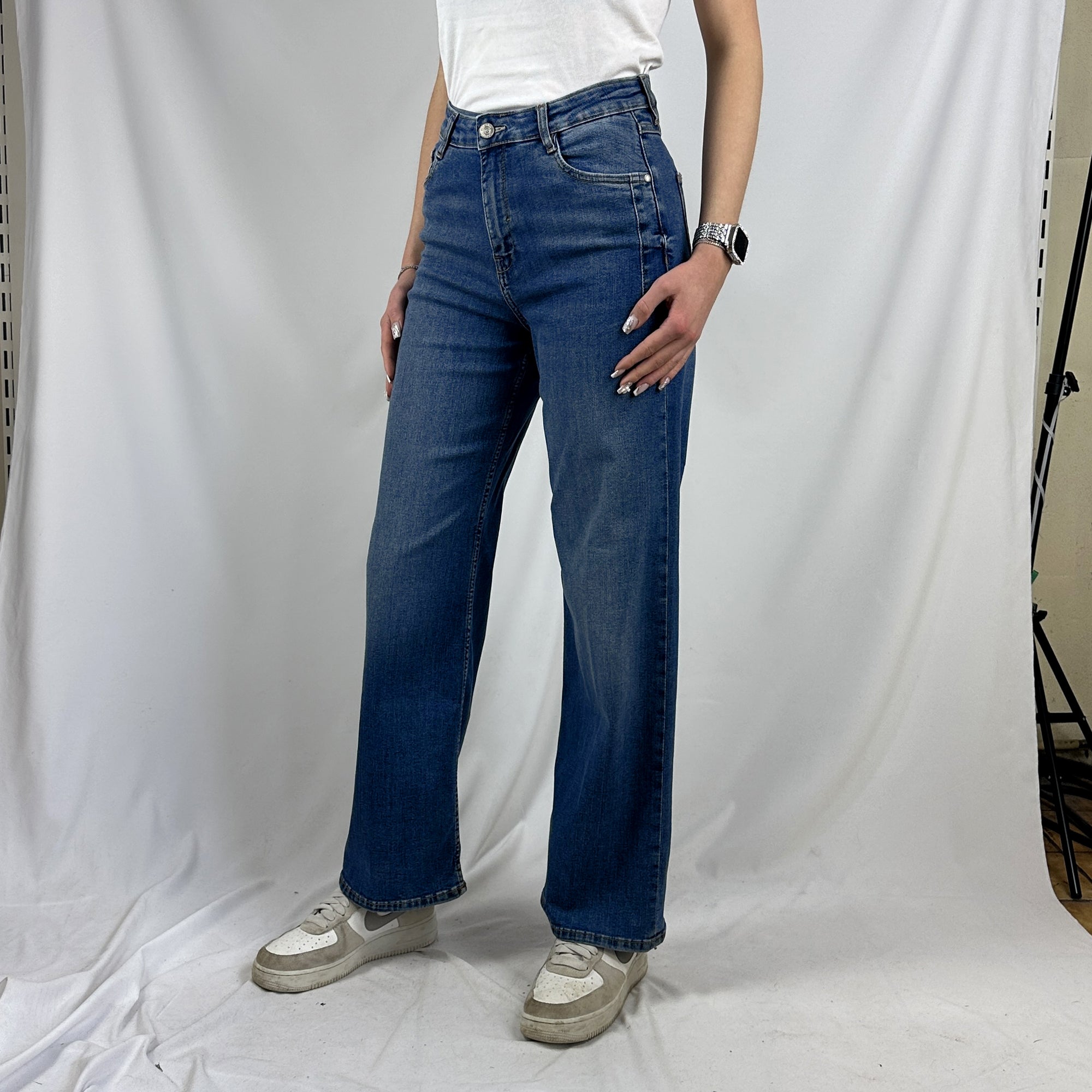 Jeans mit weitem Bein. Mode von Blue Fire. Seidel Moden Onlineshop
