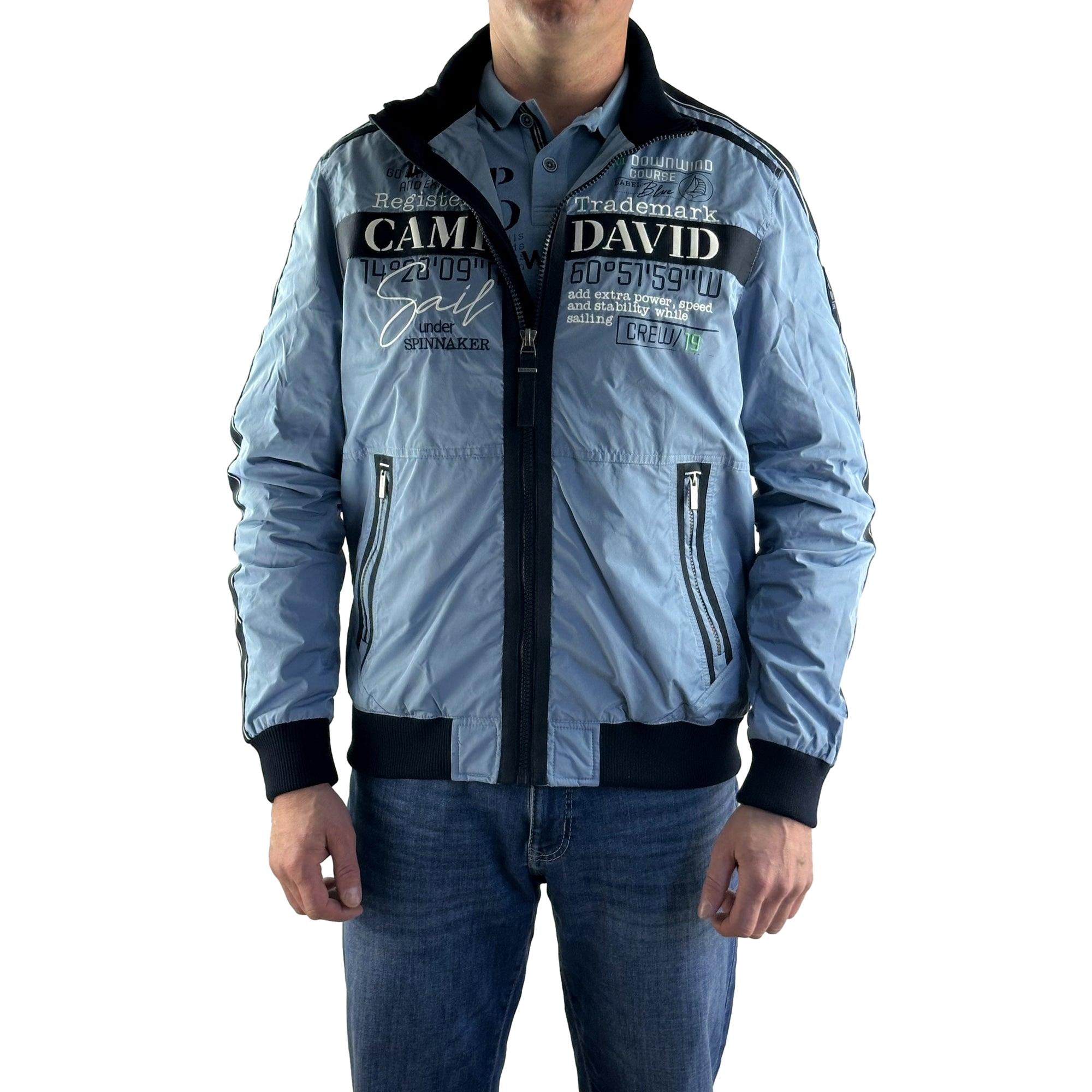 Jacke mit Schriftzug. Mode von Camp David. Seidel Moden Onlineshop