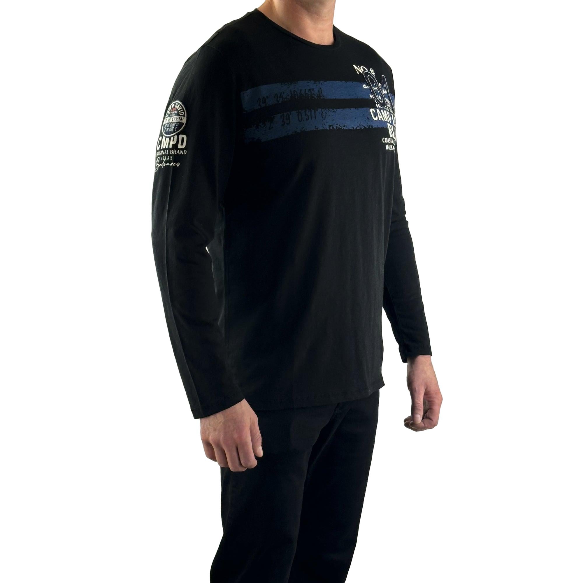 Langarmshirt. Mode von Camp David. Seidel Moden Onlineshop