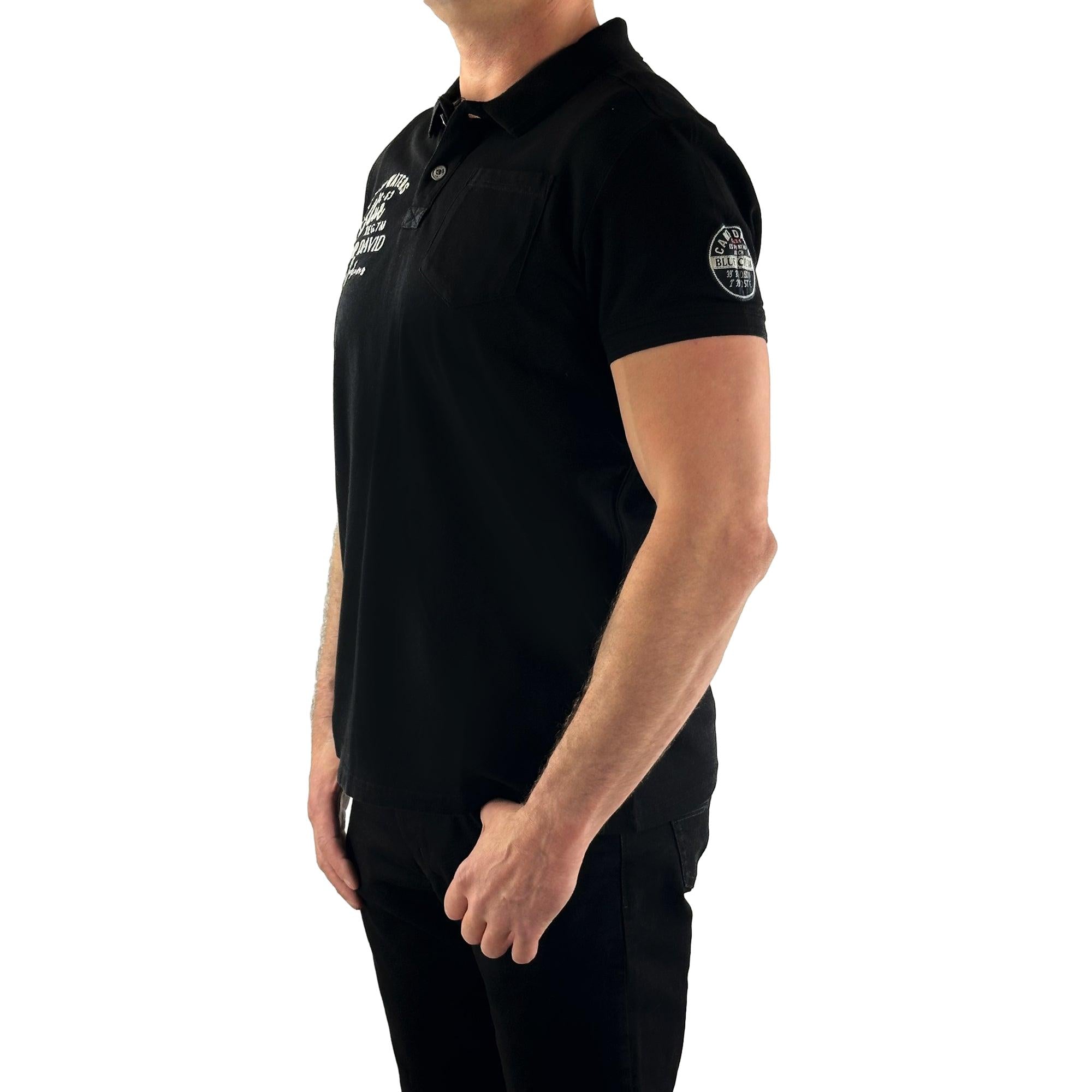 Polo mit Schrift. Mode von Camp David. Seidel Moden Onlineshop