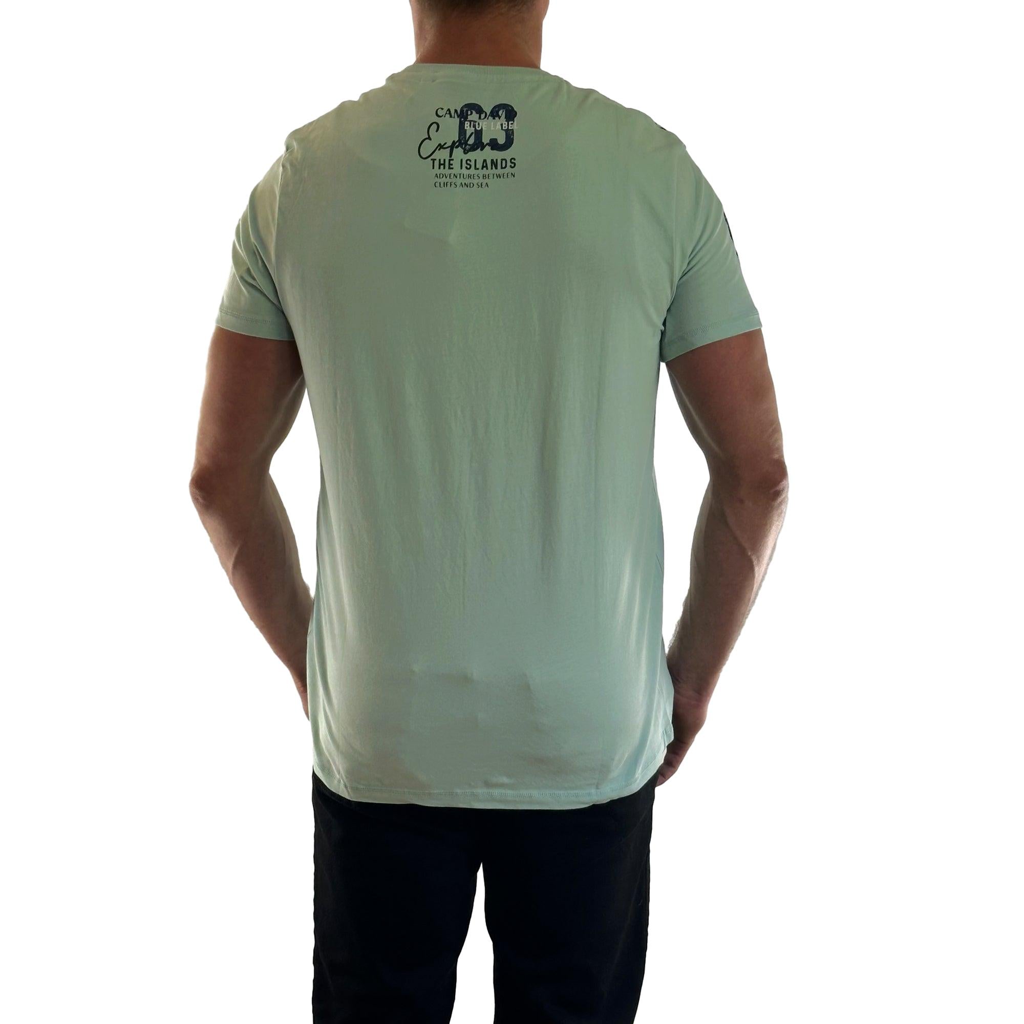 Shirt mit Schriftzug. Mode von Camp David. Seidel Moden Onlineshop
