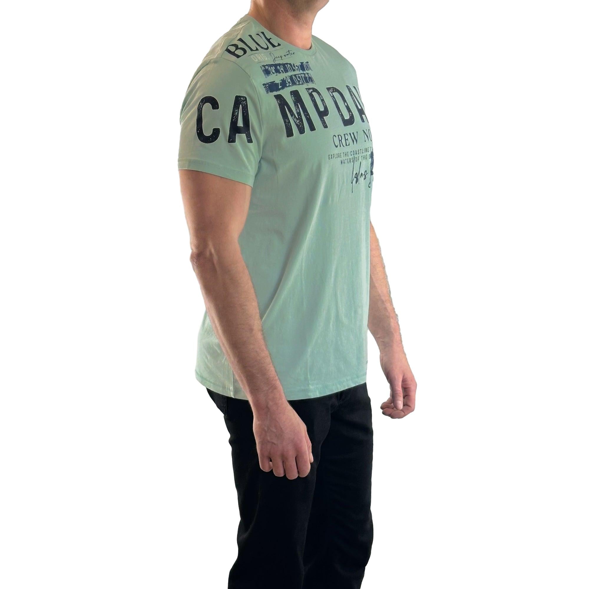 Shirt mit Schriftzug. Mode von Camp David. Seidel Moden Onlineshop