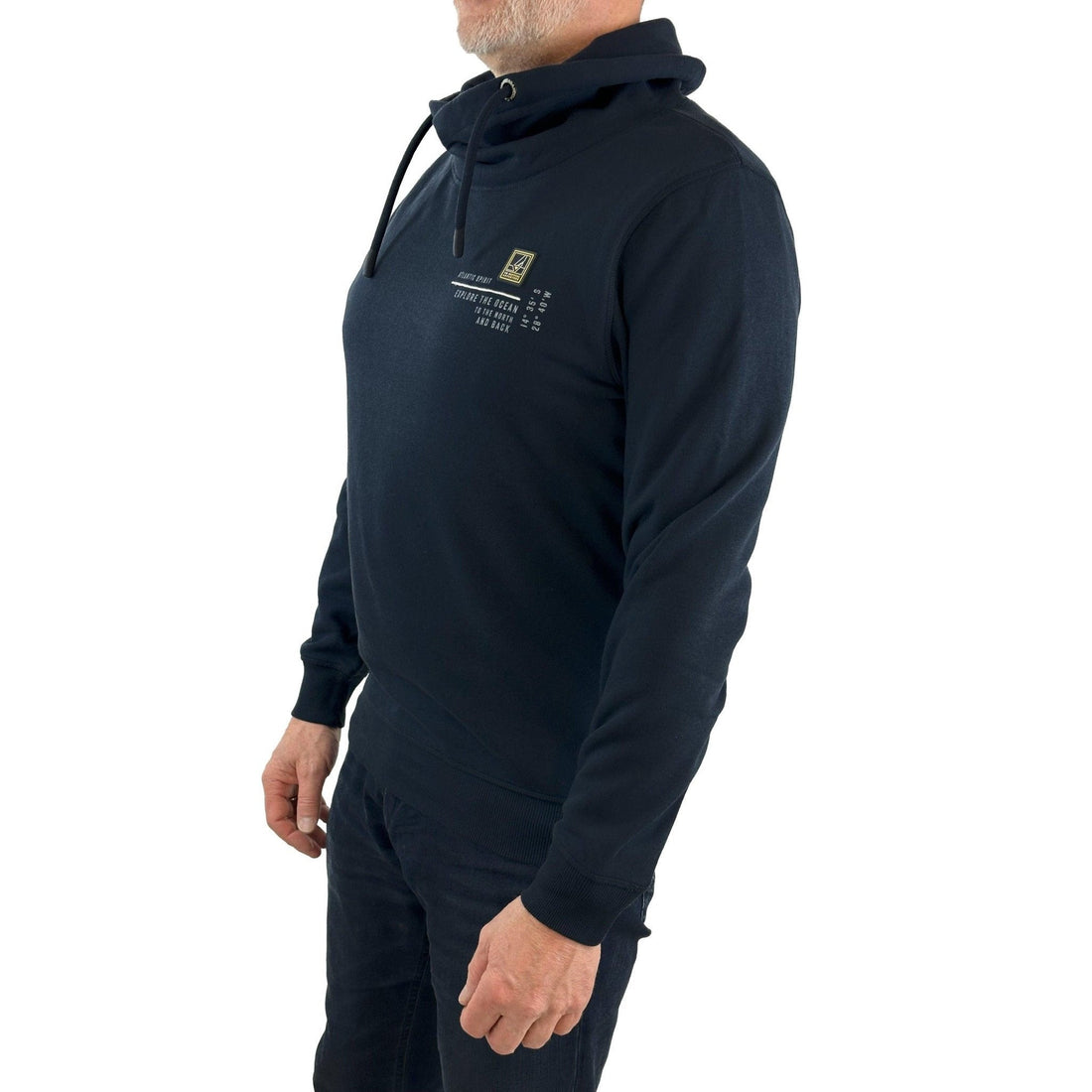 Hoodie mit Rollkragen. Mode von Casa Moda. Seidel Moden Onlineshop