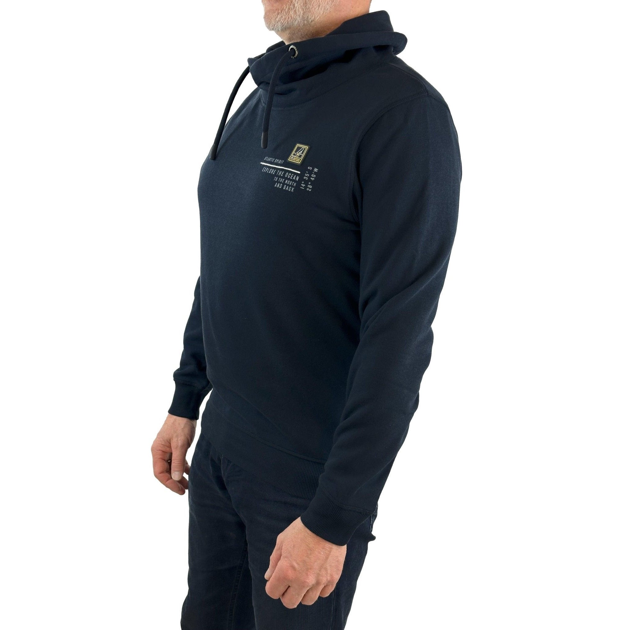 Hoodie mit Rollkragen. Mode von Casa Moda. Seidel Moden Onlineshop