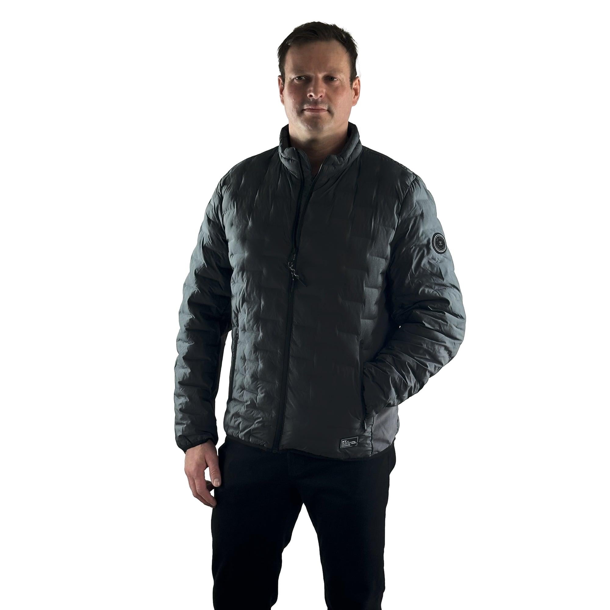 Steppjacke aus Materialmix. Mode von Casa Moda. Seidel Moden Onlineshop