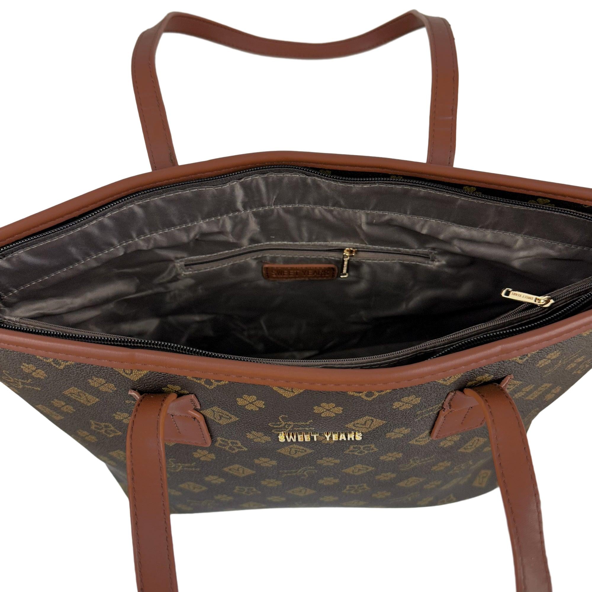 Damenhandtasche mit Muster. Mode von Cassandra. Seidel Moden Onlineshop