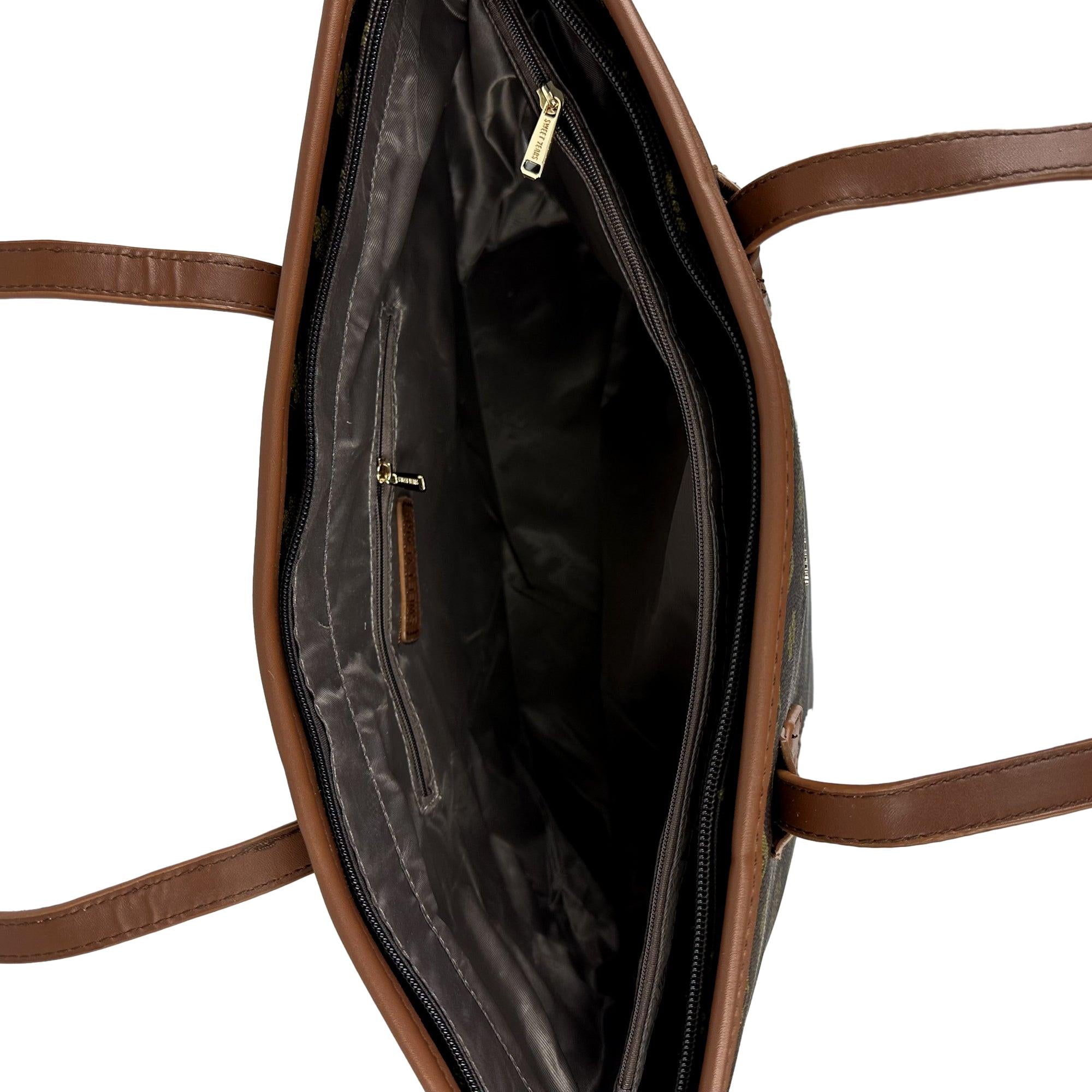 Damenhandtasche mit Muster. Mode von Cassandra. Seidel Moden Onlineshop