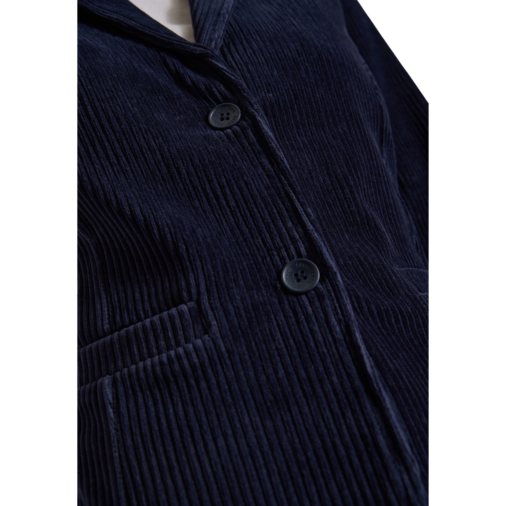 Cordblazer mit Knopfleiste - Mode von Cecil