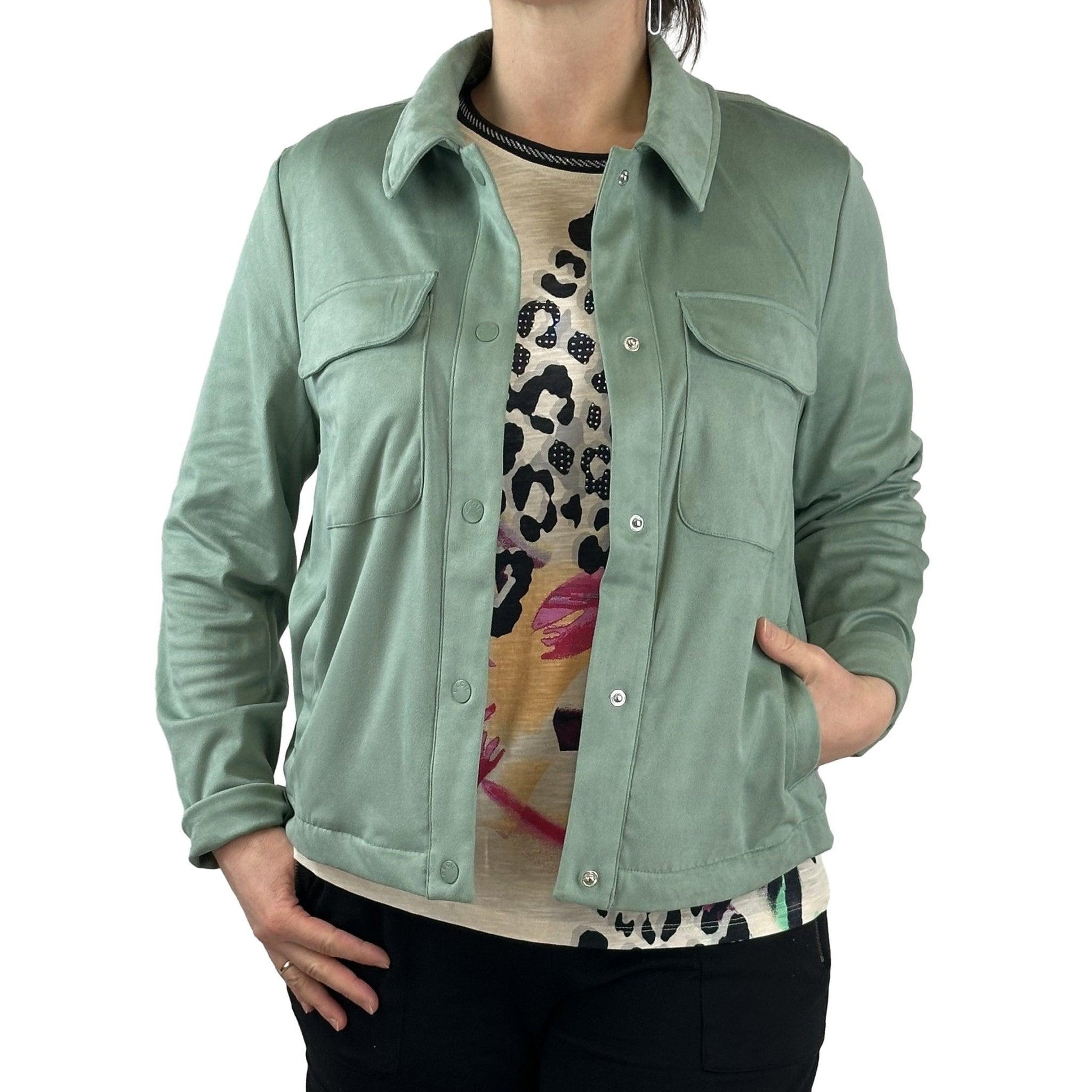 Jacke aus Lederimitat. Mode von Cecil. Seidel Moden Onlineshop