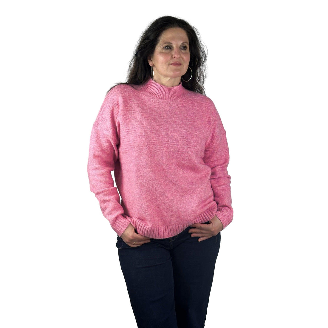 Pullover mit angeschnittenem Kragen. Mode von Cecil. Seidel Moden Onlineshop