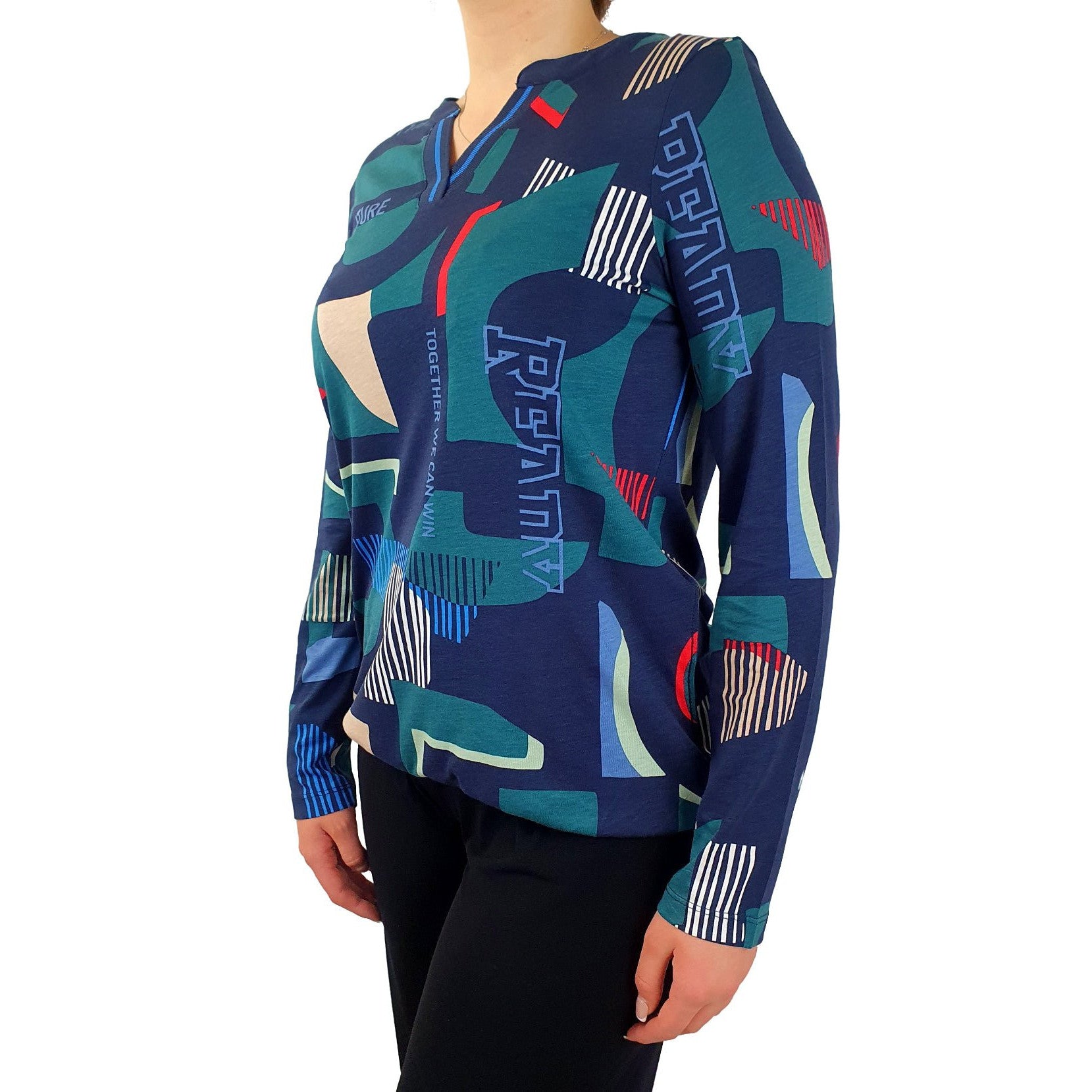 Schluse mit Tunnelzug. Mode von Cecil. Seidel Moden Onlineshop