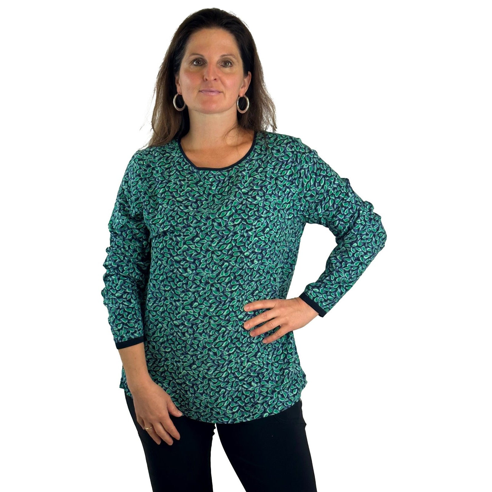 Schluse mit kleinem Muster. Mode von Cecil. Seidel Moden Onlineshop