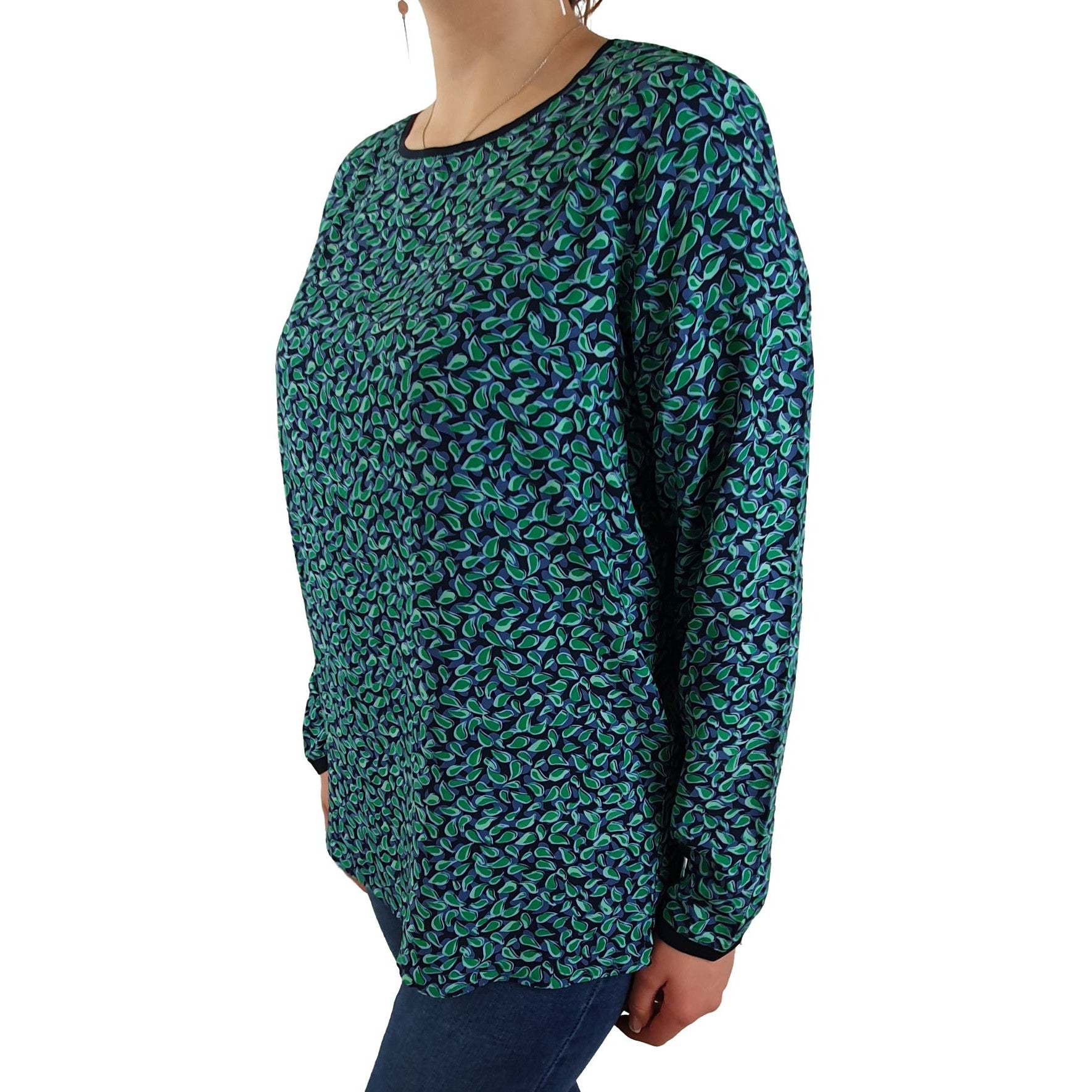 Schluse mit kleinem Muster. Mode von Cecil. Seidel Moden Onlineshop