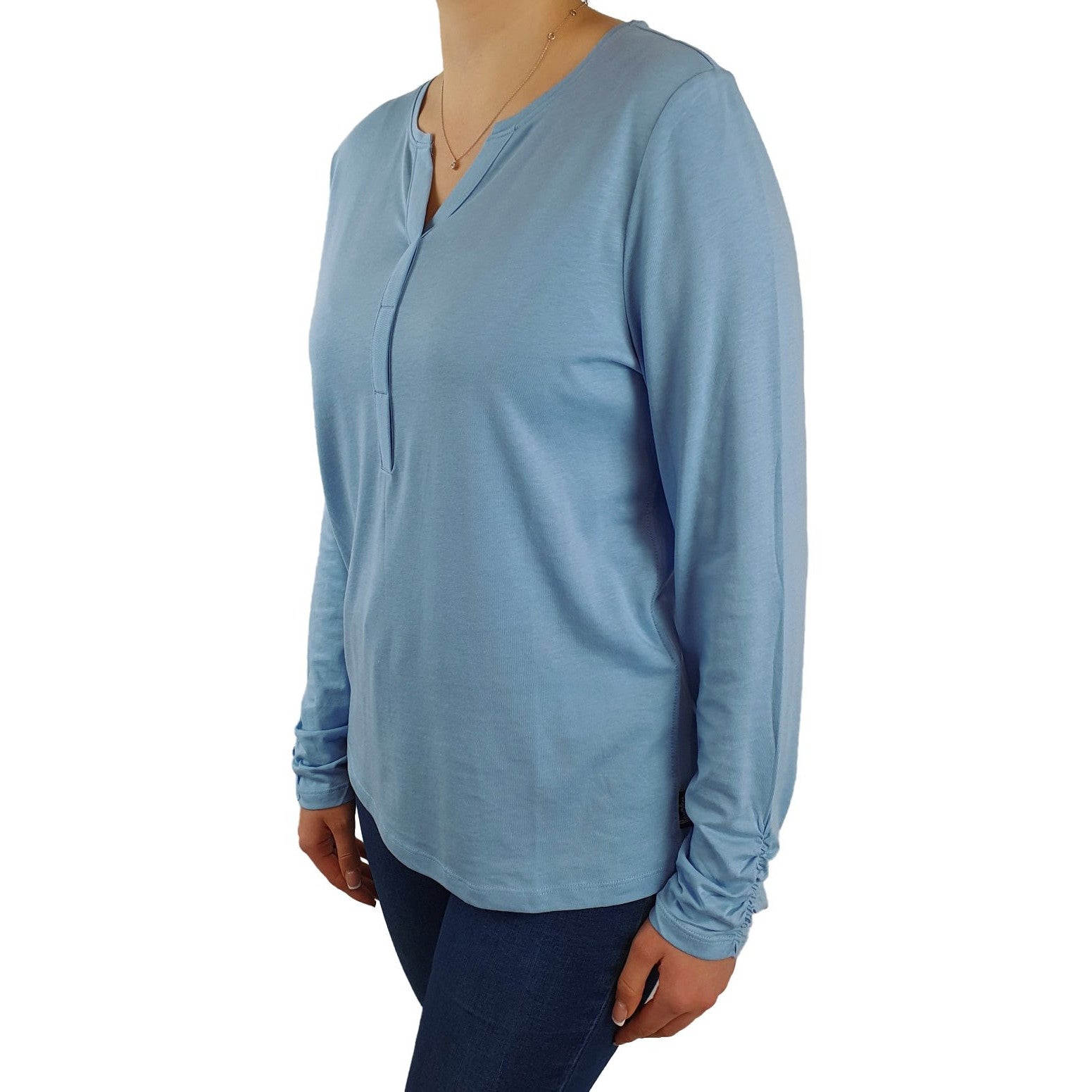 Shirt mit Knopfleiste. Mode von Cecil. Seidel Moden Onlineshop