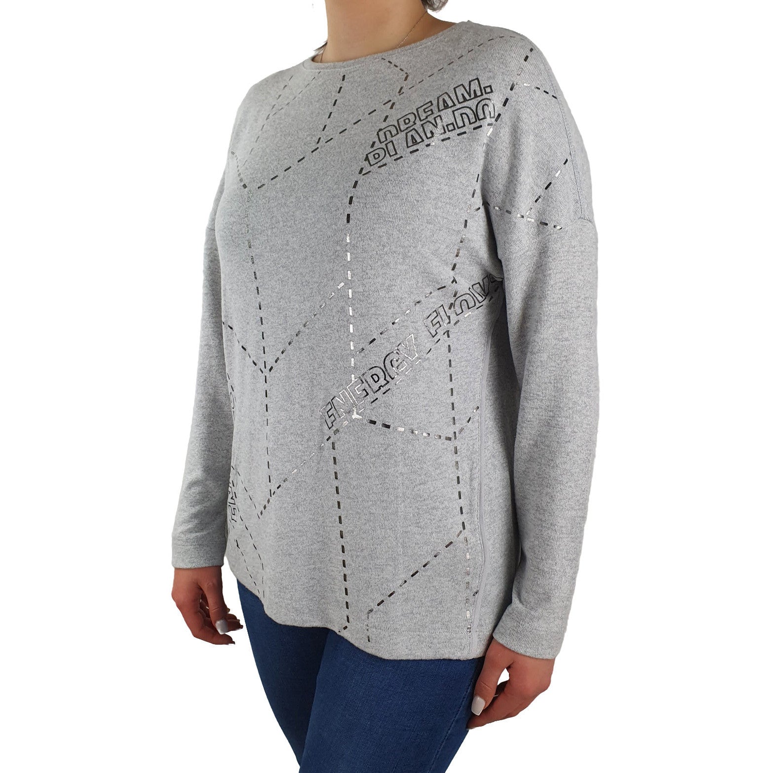 Shirt mit Glitzerakzenten. Mode von Cecil. Seidel Moden Onlineshop