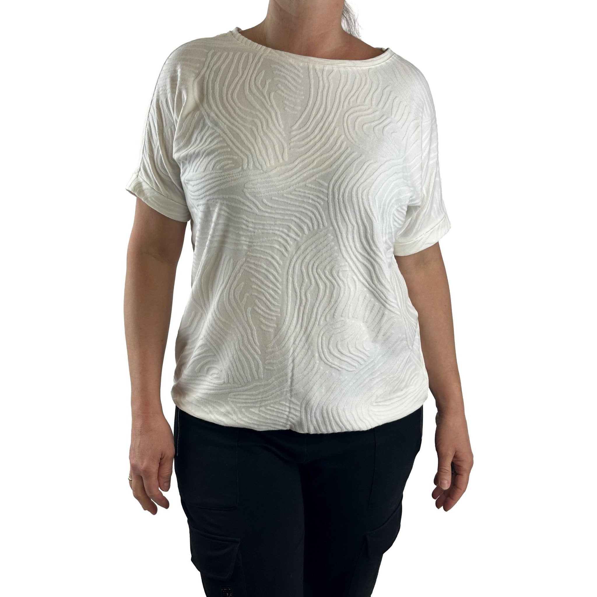 Shirt mit strukturierter Oberfläche. Mode von Cecil. Seidel Moden Onlineshop