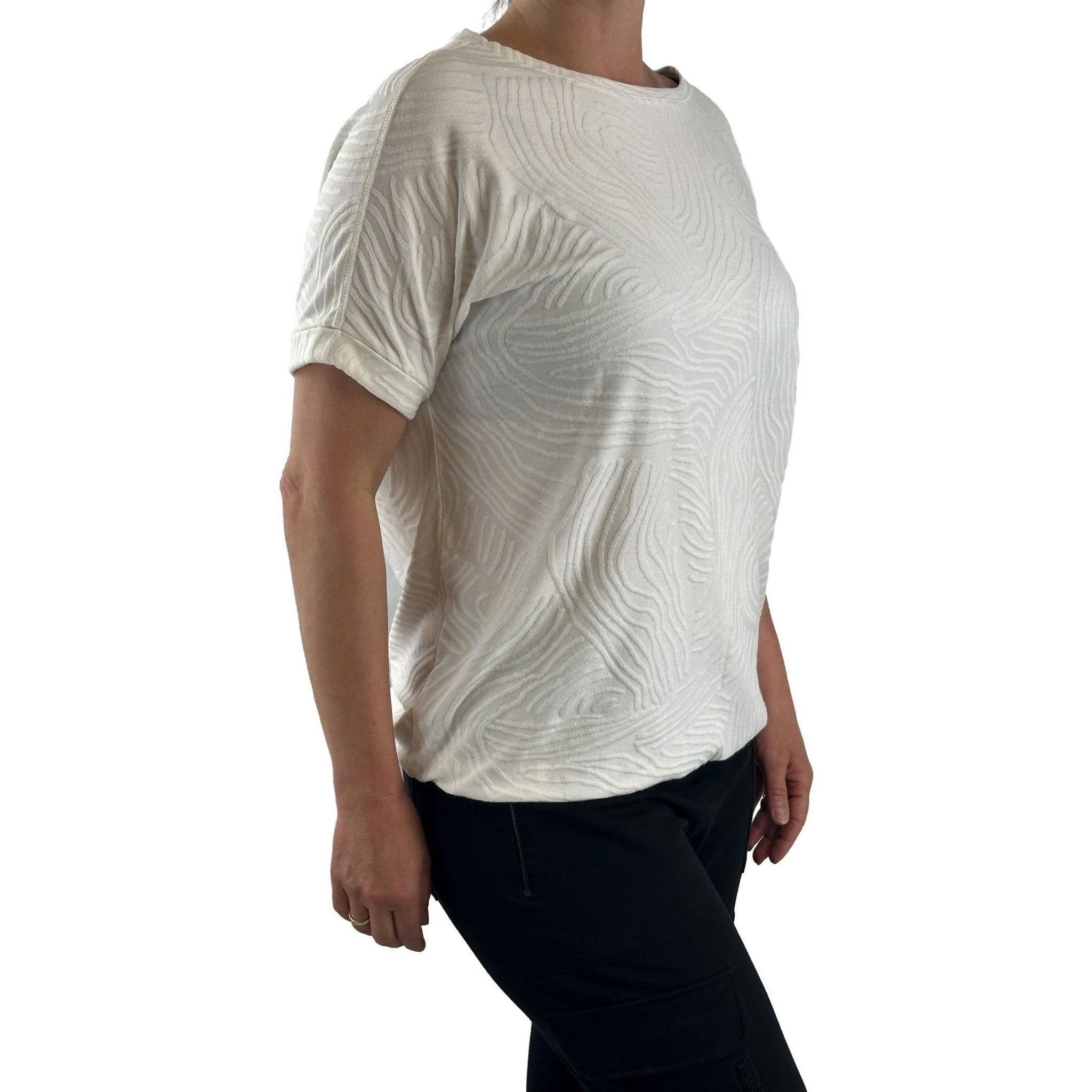 Shirt mit strukturierter Oberfläche. Mode von Cecil. Seidel Moden Onlineshop