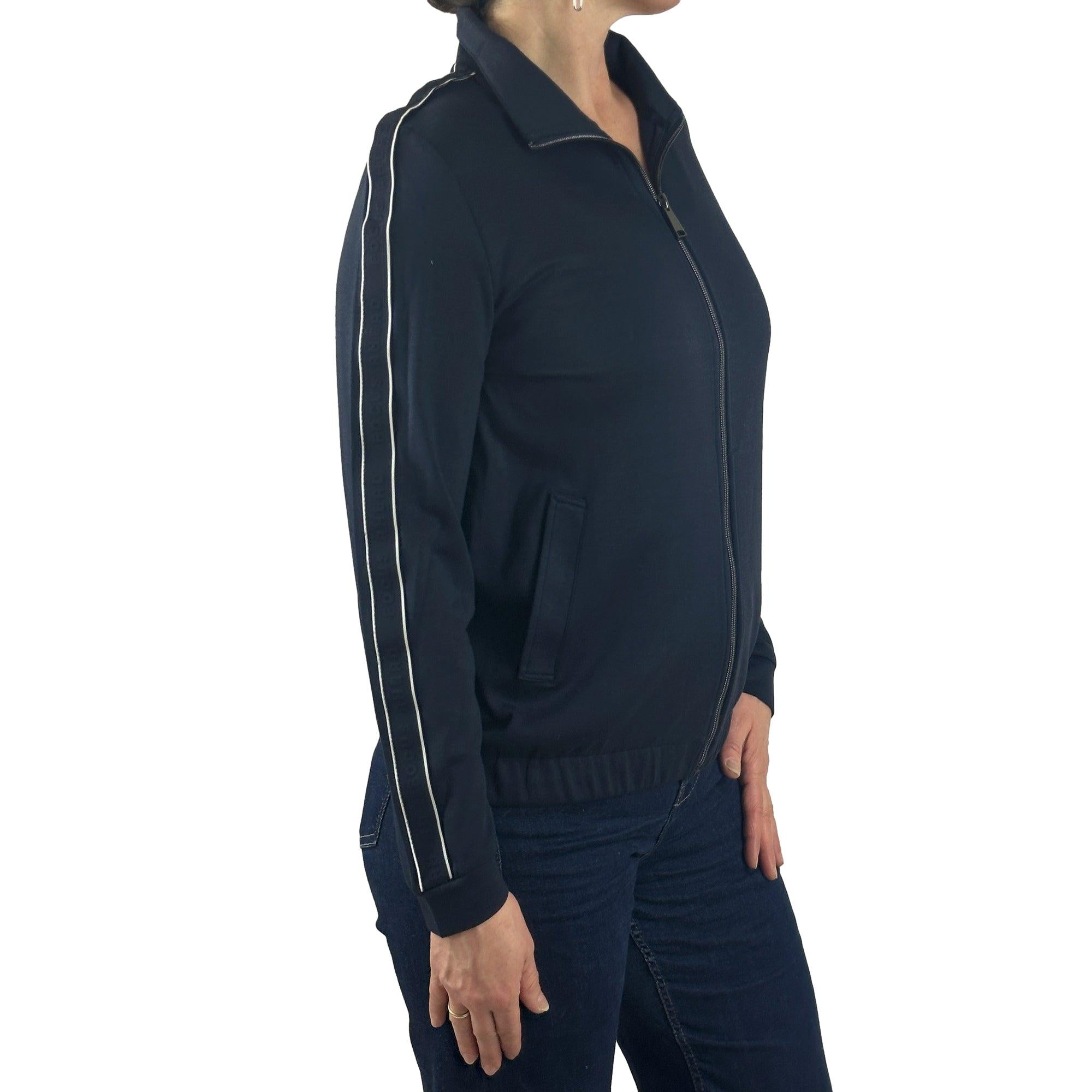 Sweatjacke mit Gummizug - Mode von Cecil