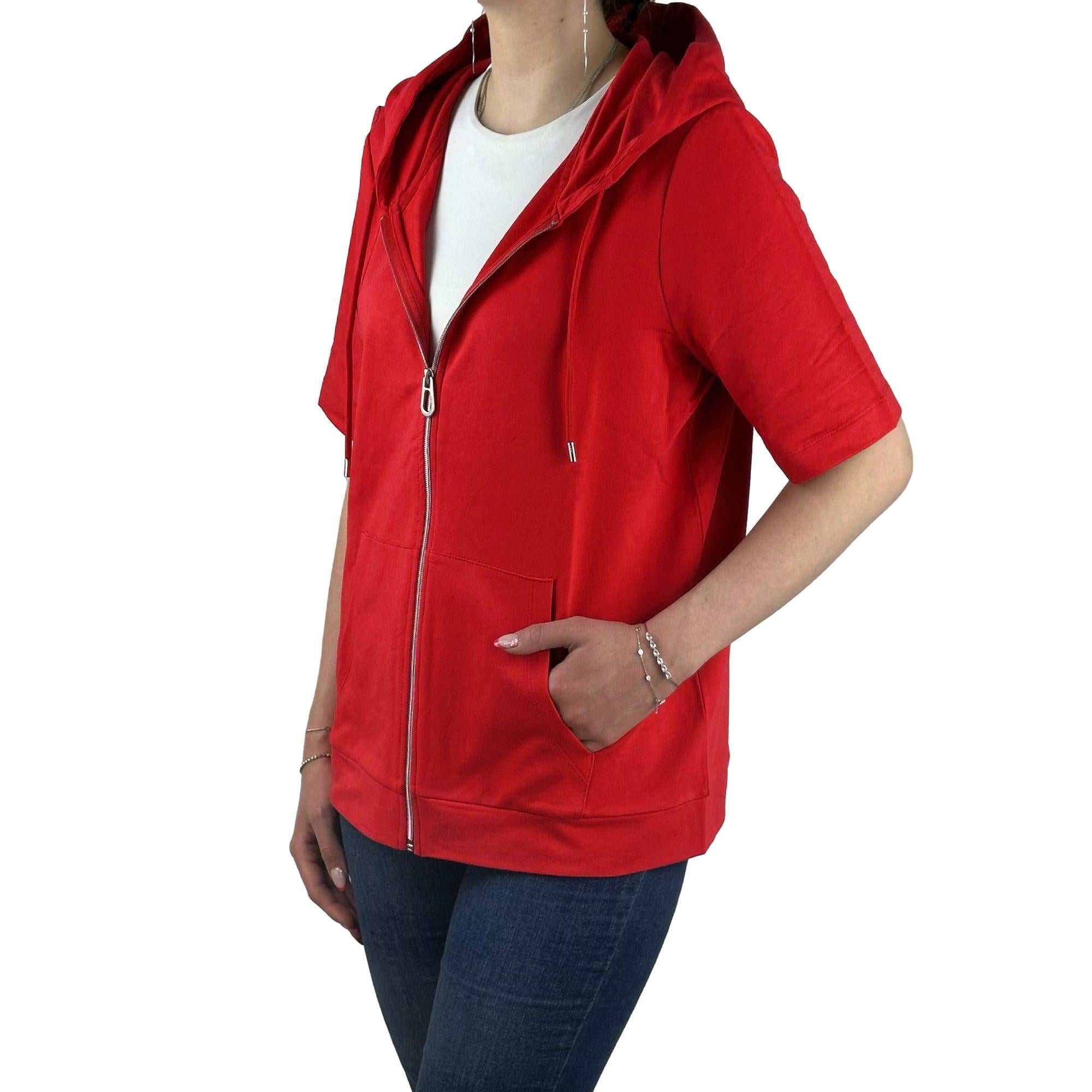 Sweatjacke mit Kapuze. Mode von Cecil. Seidel Moden Onlineshop