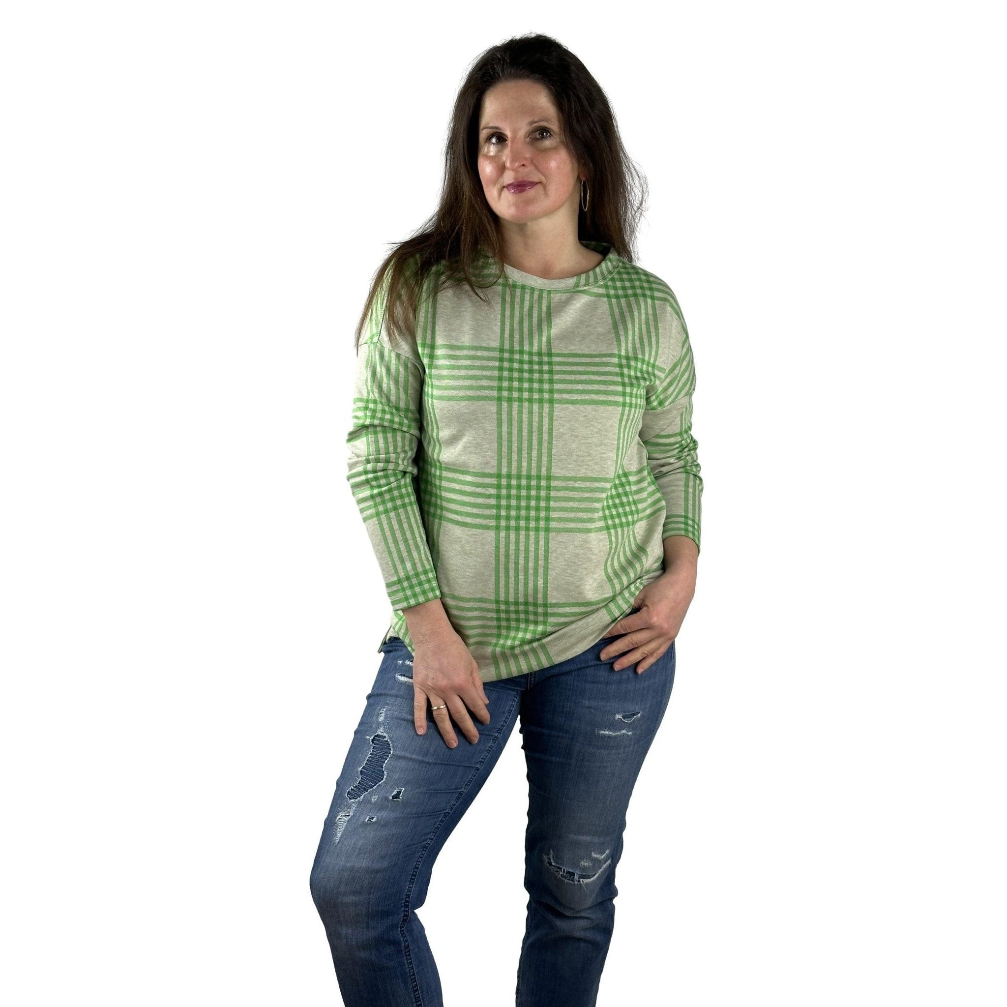 Sweatshirt mit Muster. Mode von Cecil. Seidel Moden Onlineshop