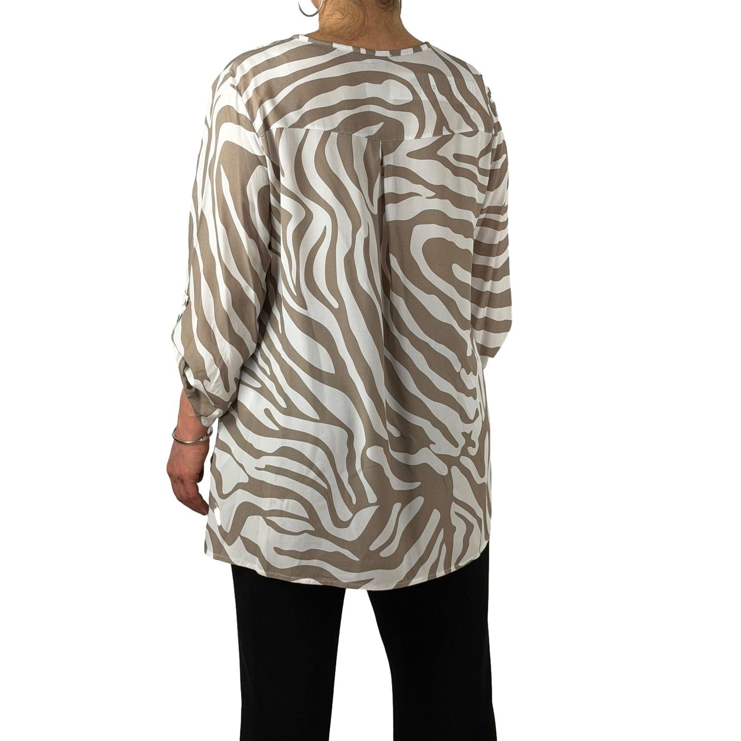 Bluse mit V - Ausschnitt - Mode von Doris Streich