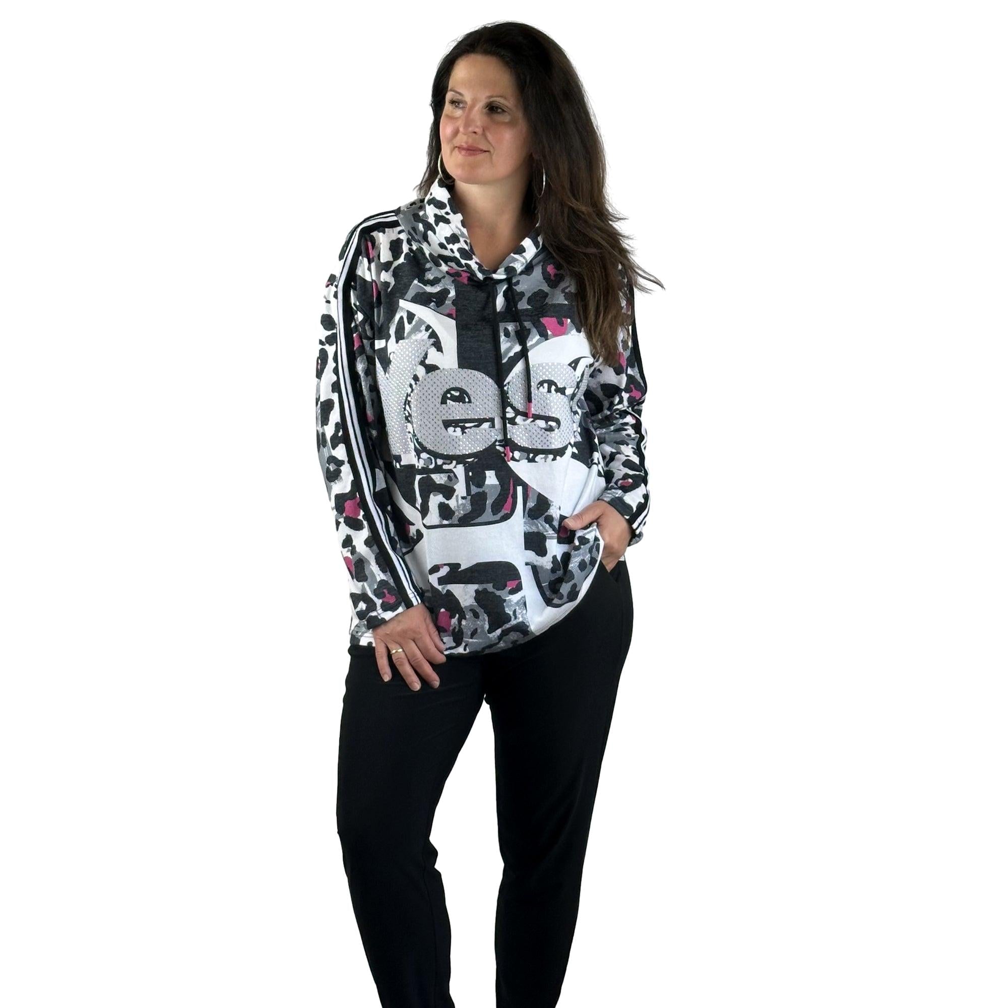 Pullover mit Galon. Mode von Doris Streich. Seidel Moden Onlineshop