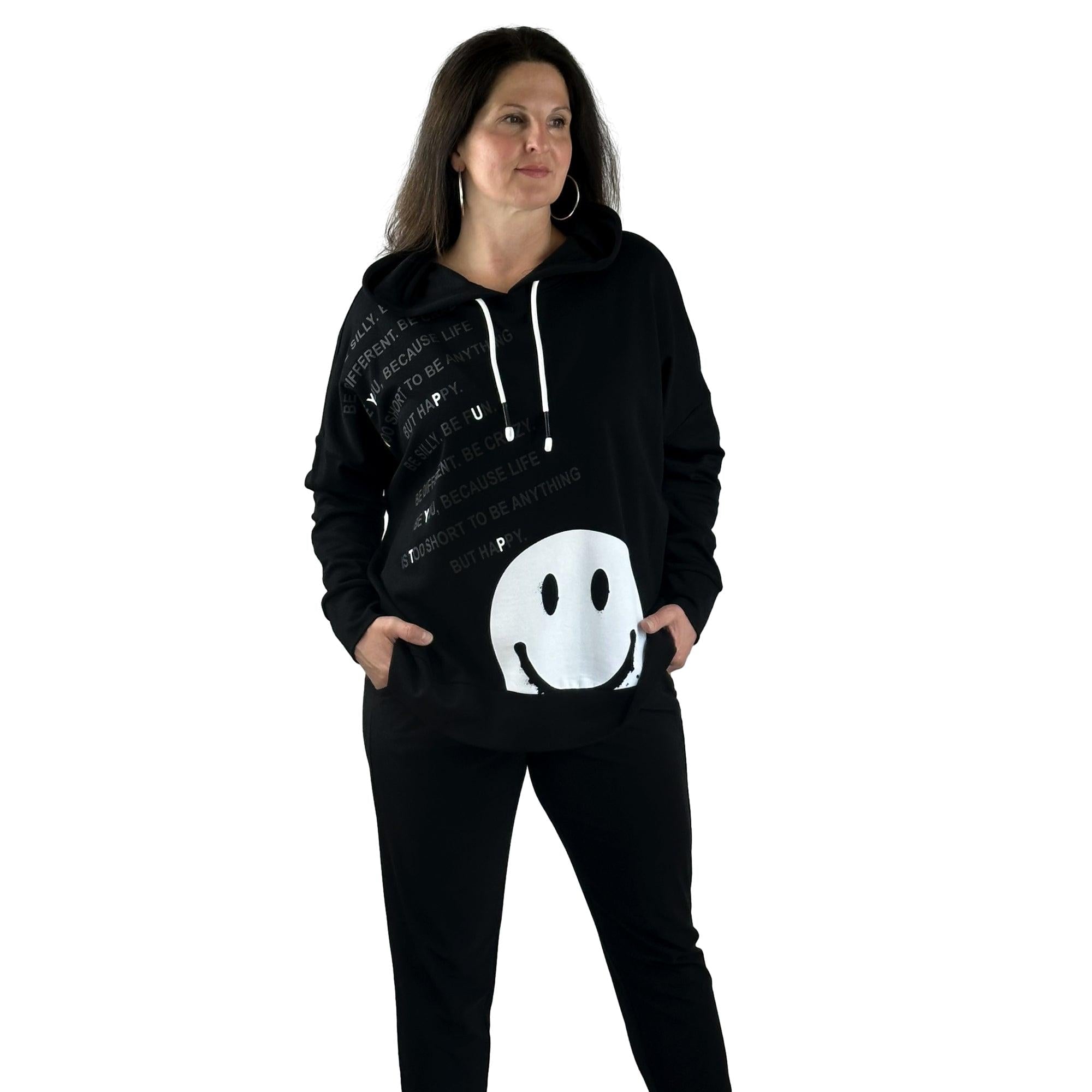 Sweatshirt mit Kapuze. Mode von Doris Streich. Seidel Moden Onlineshop