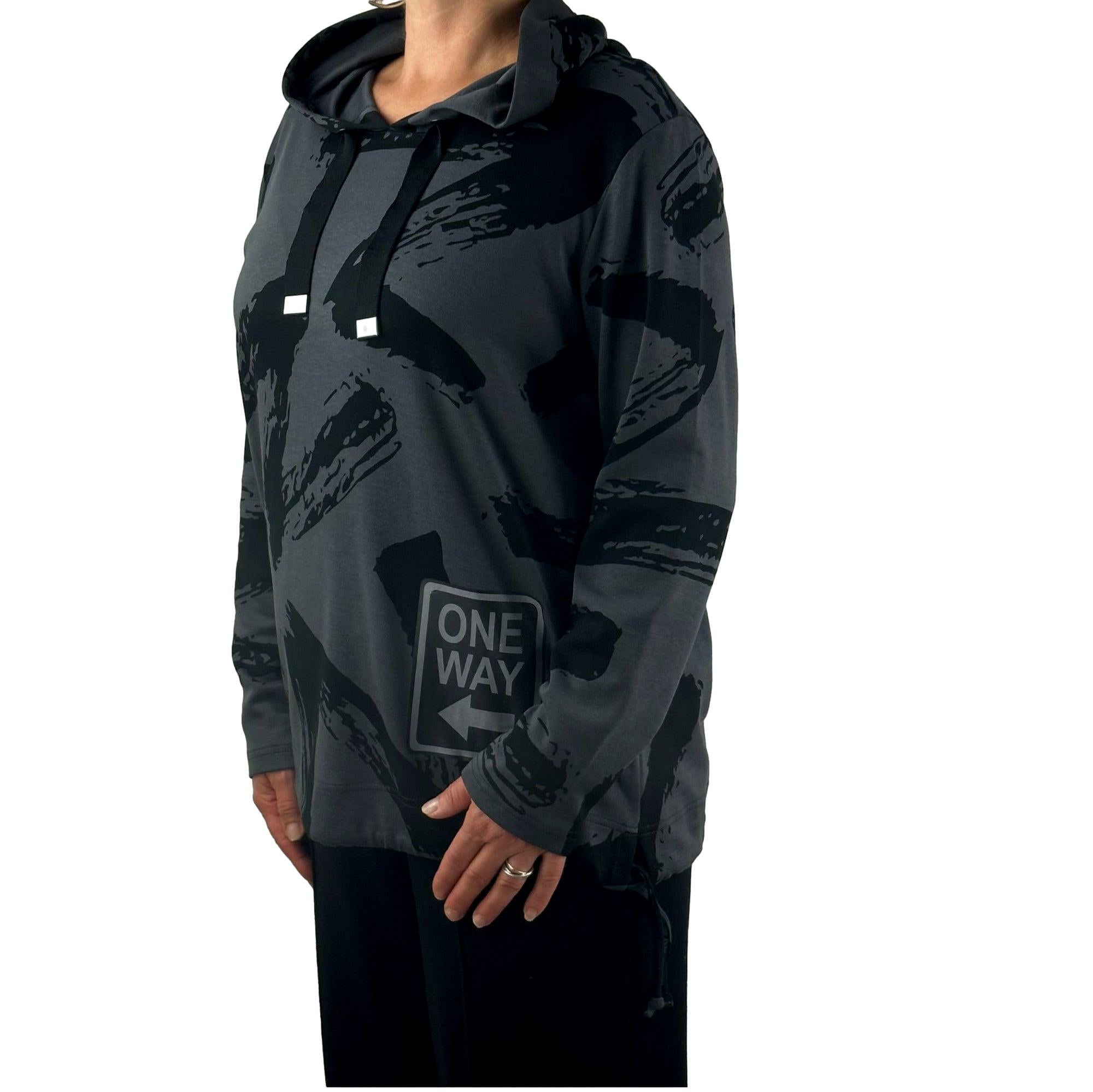 Sweatshirt mit Kapuze. Mode von Doris Streich. Seidel Moden Onlineshop