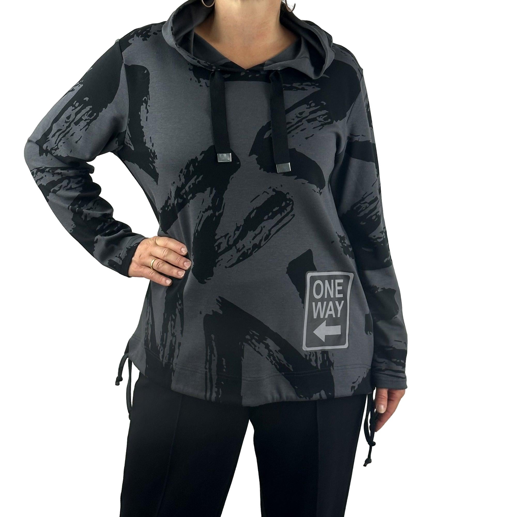 Sweatshirt mit Kapuze. Mode von Doris Streich. Seidel Moden Onlineshop