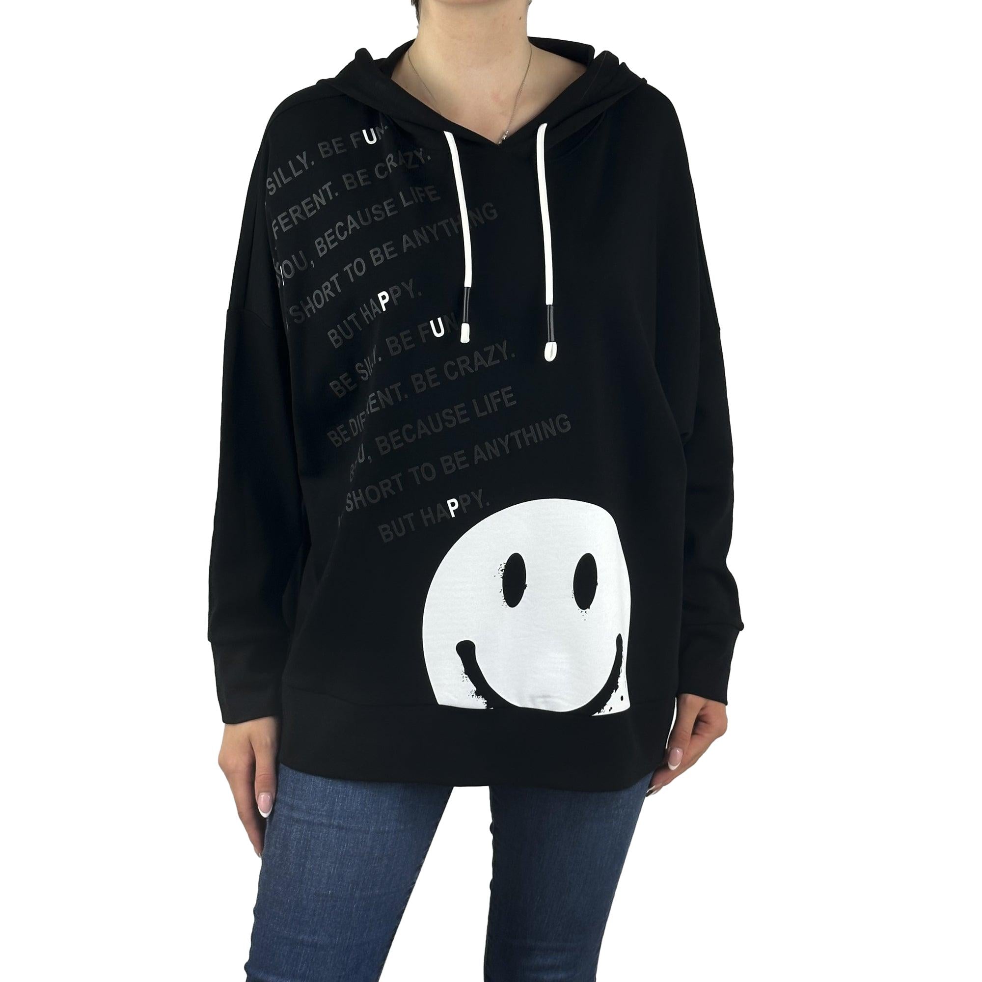 Sweatshirt mit Kapuze. Mode von Doris Streich. Seidel Moden Onlineshop