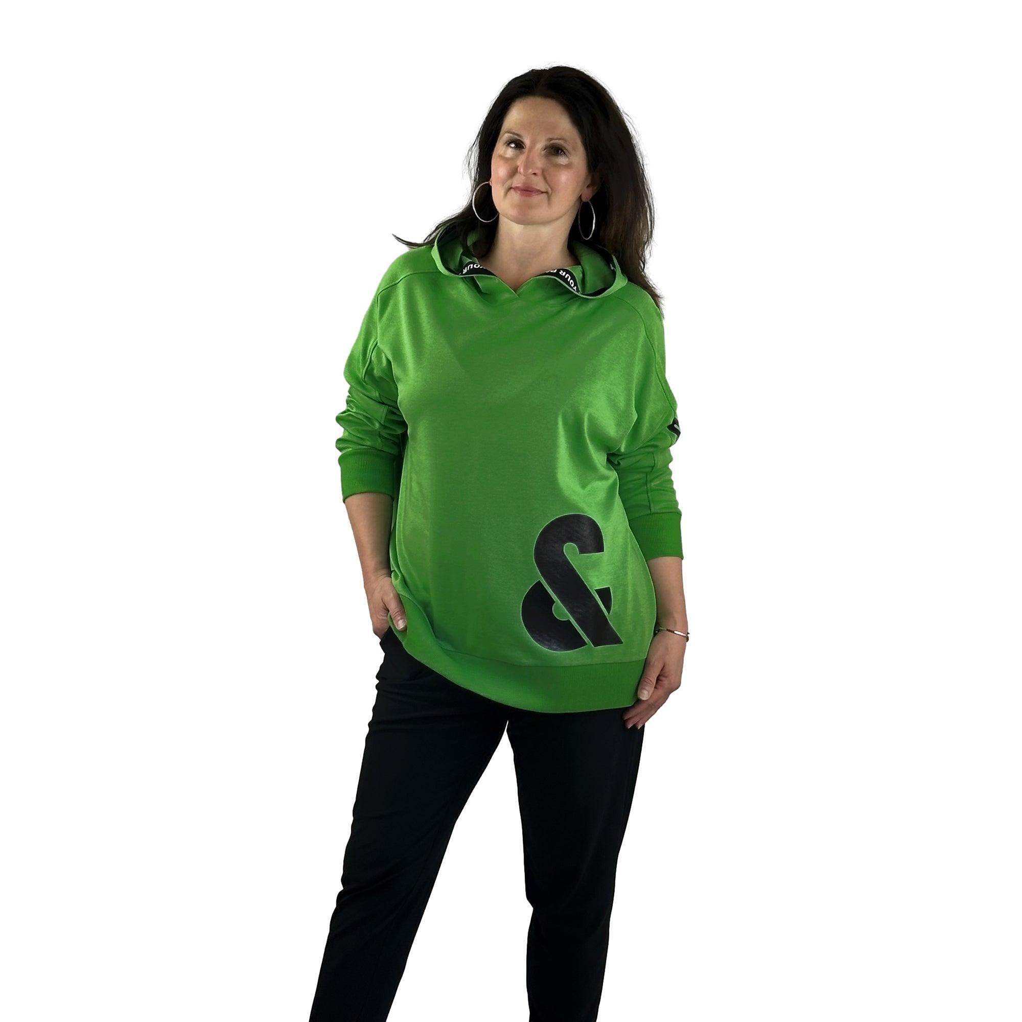 Sweatshirt mit Schriftzug. Mode von Doris Streich. Seidel Moden Onlineshop