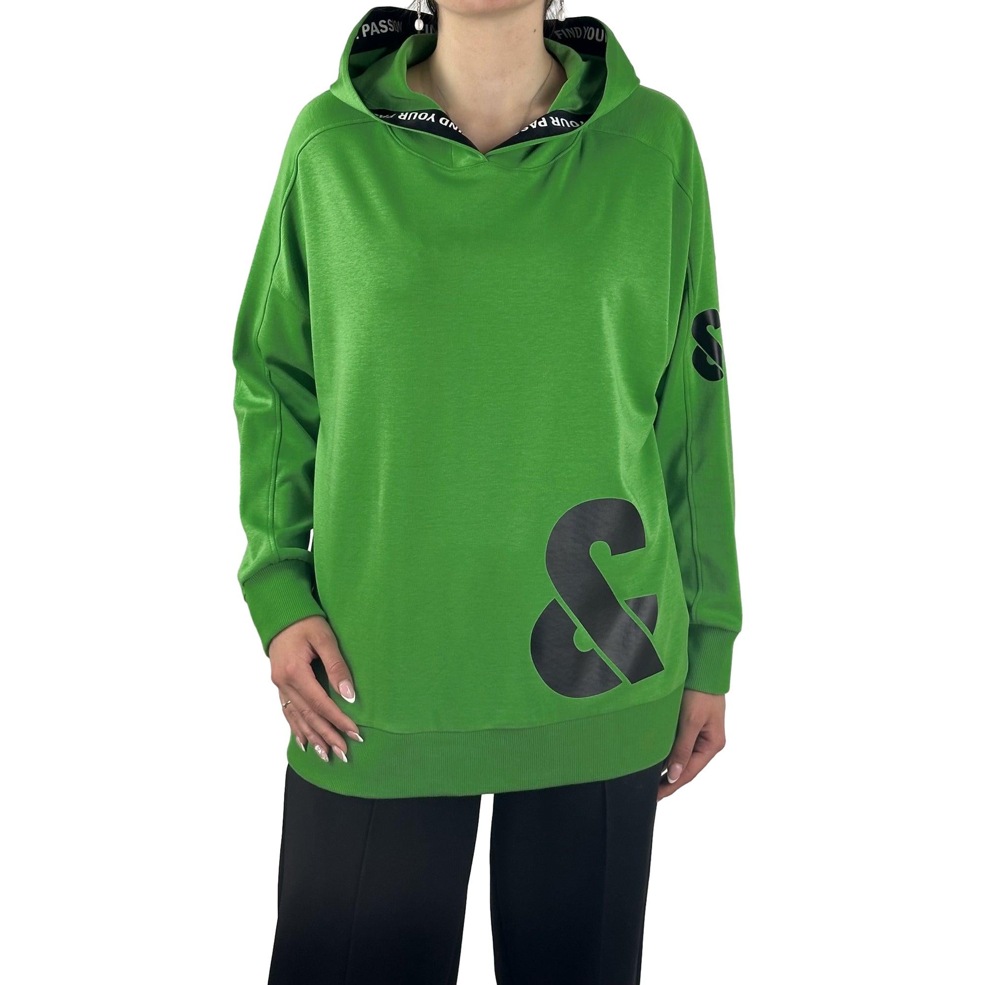 Sweatshirt mit Schriftzug. Mode von Doris Streich. Seidel Moden Onlineshop