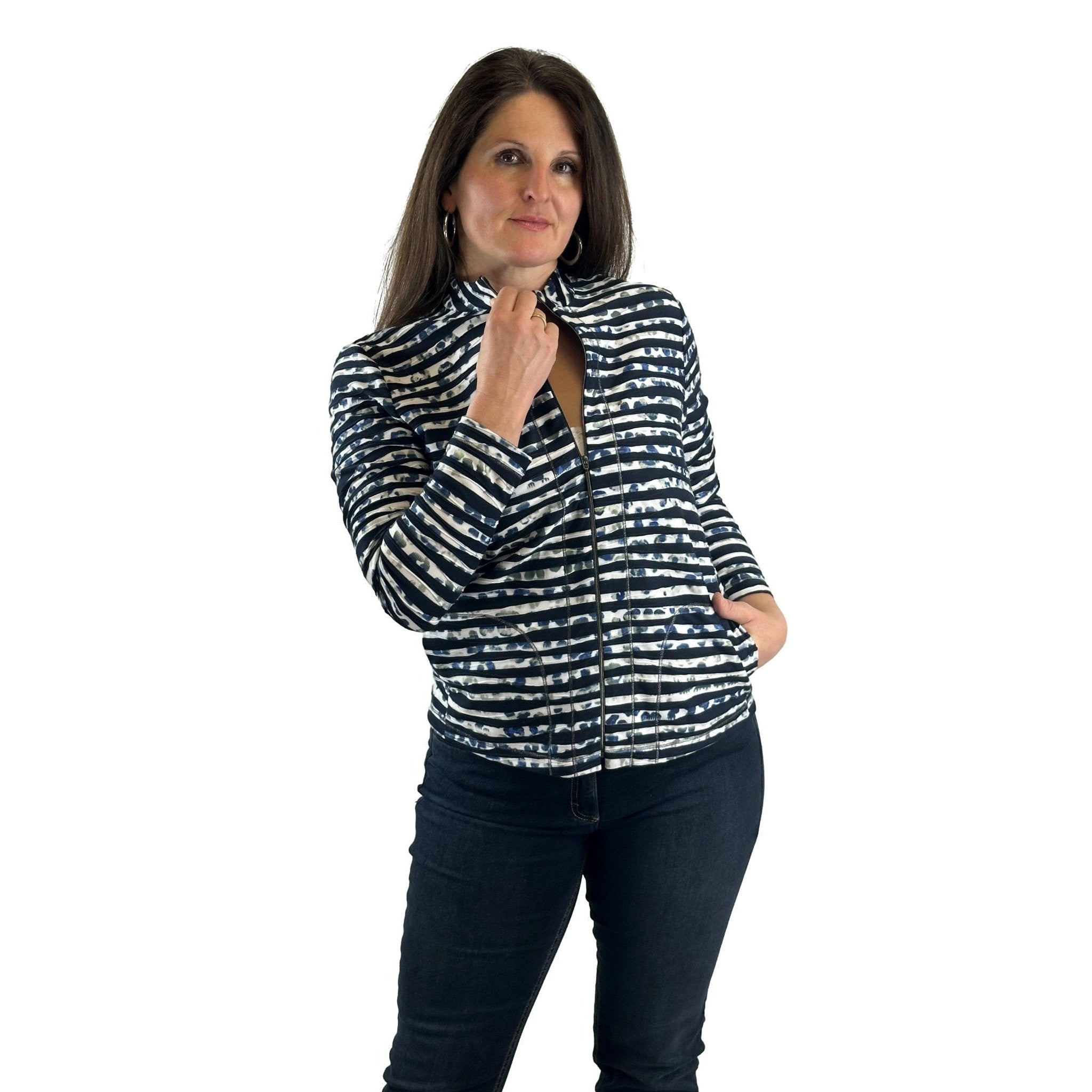 Blazer mit strukturierter Oberfläche. Mode von Frank Walder. Seidel Moden Onlineshop