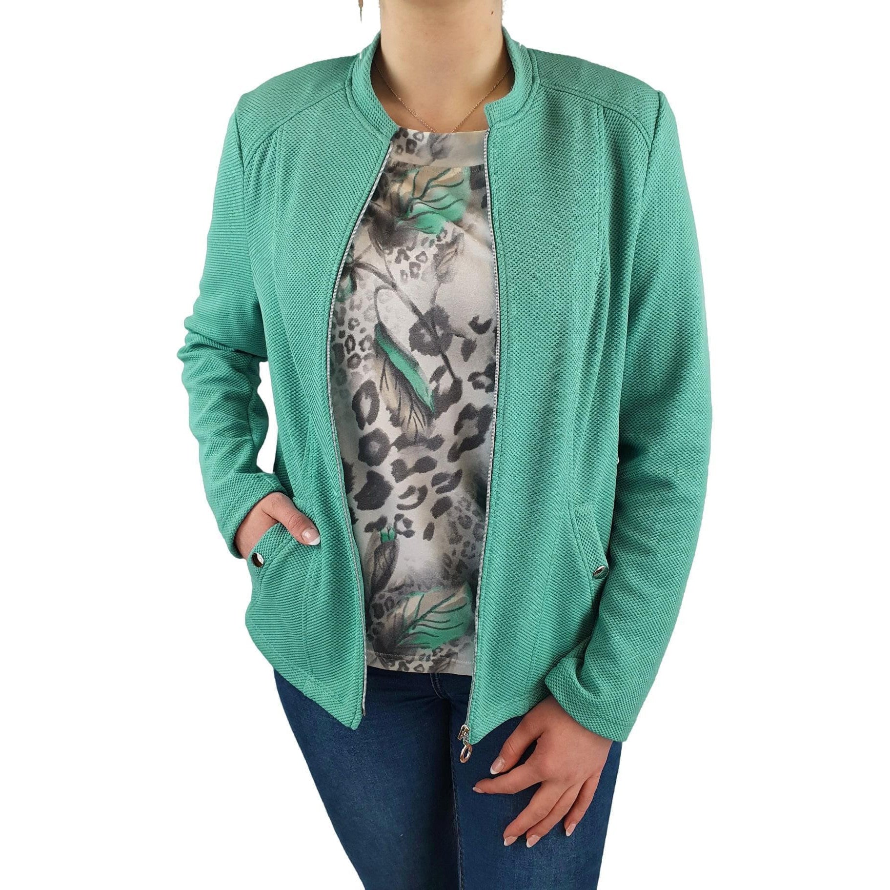 Blazer mit Reißverschluss. Mode von Frank Walder. Seidel Moden Onlineshop