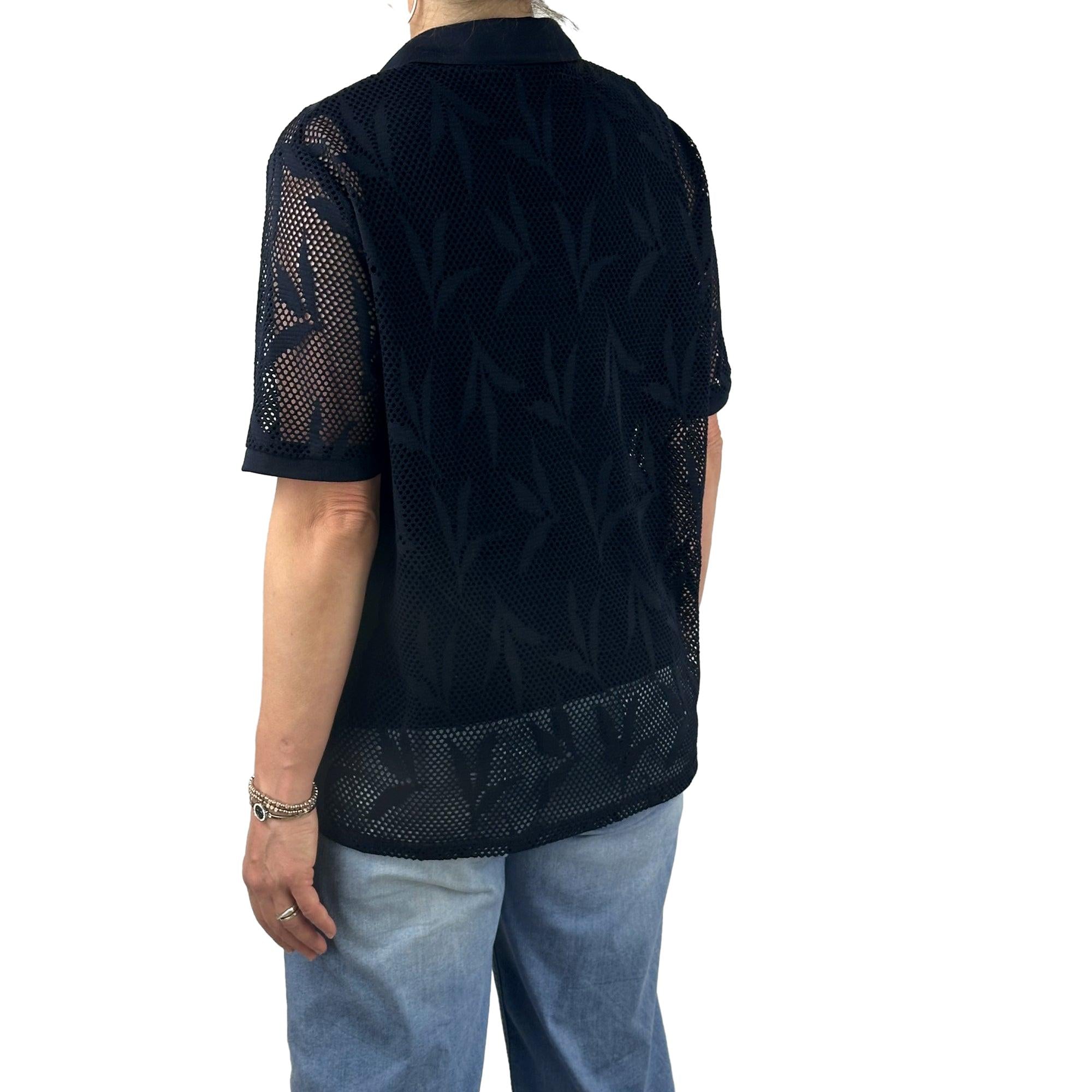 Bluse aus Netz. Mode von Frank Walder. Seidel Moden Onlineshop