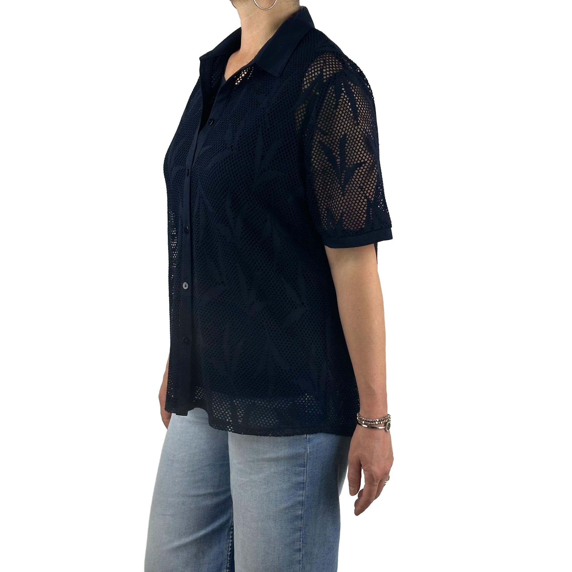 Bluse aus Netz. Mode von Frank Walder. Seidel Moden Onlineshop