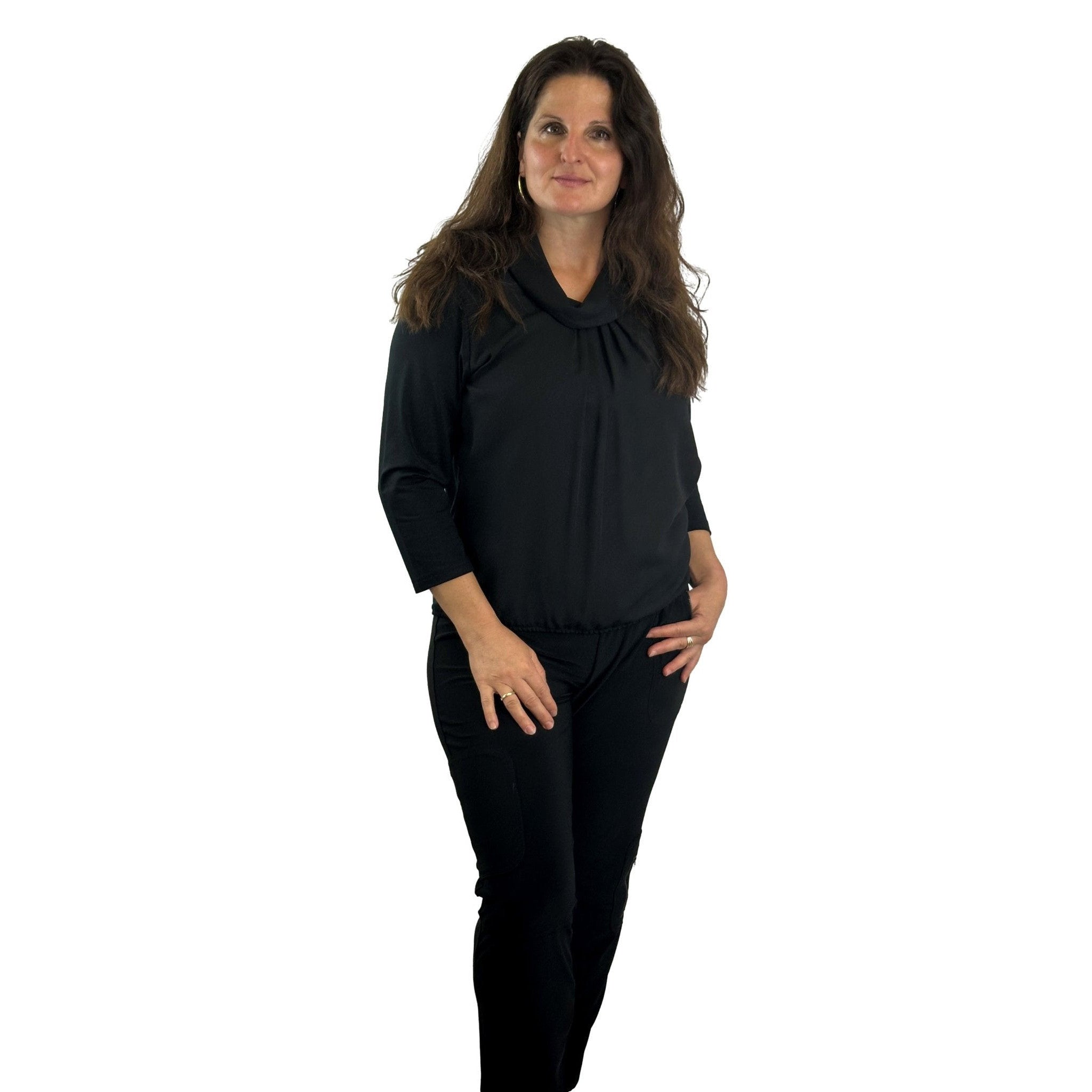 Blusenshirt mit Rollkragen. Mode von Frank Walder. Seidel Moden Onlineshop