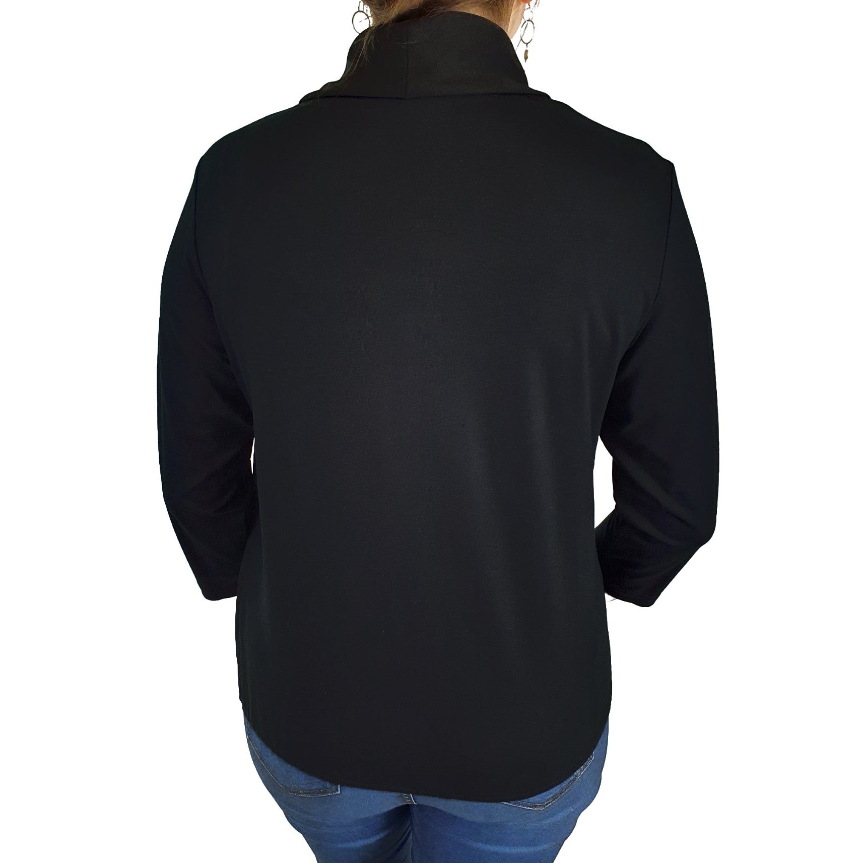 Blusenshirt mit Rollkragen. Mode von Frank Walder. Seidel Moden Onlineshop
